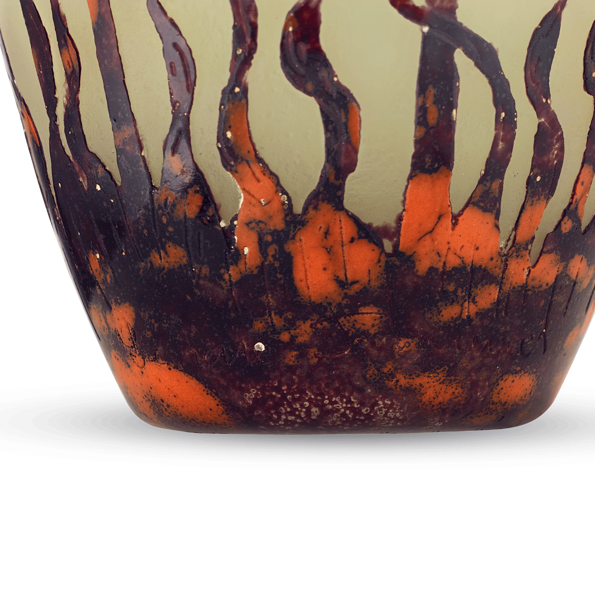 Le Verre Français Chardons Vase - Image 4