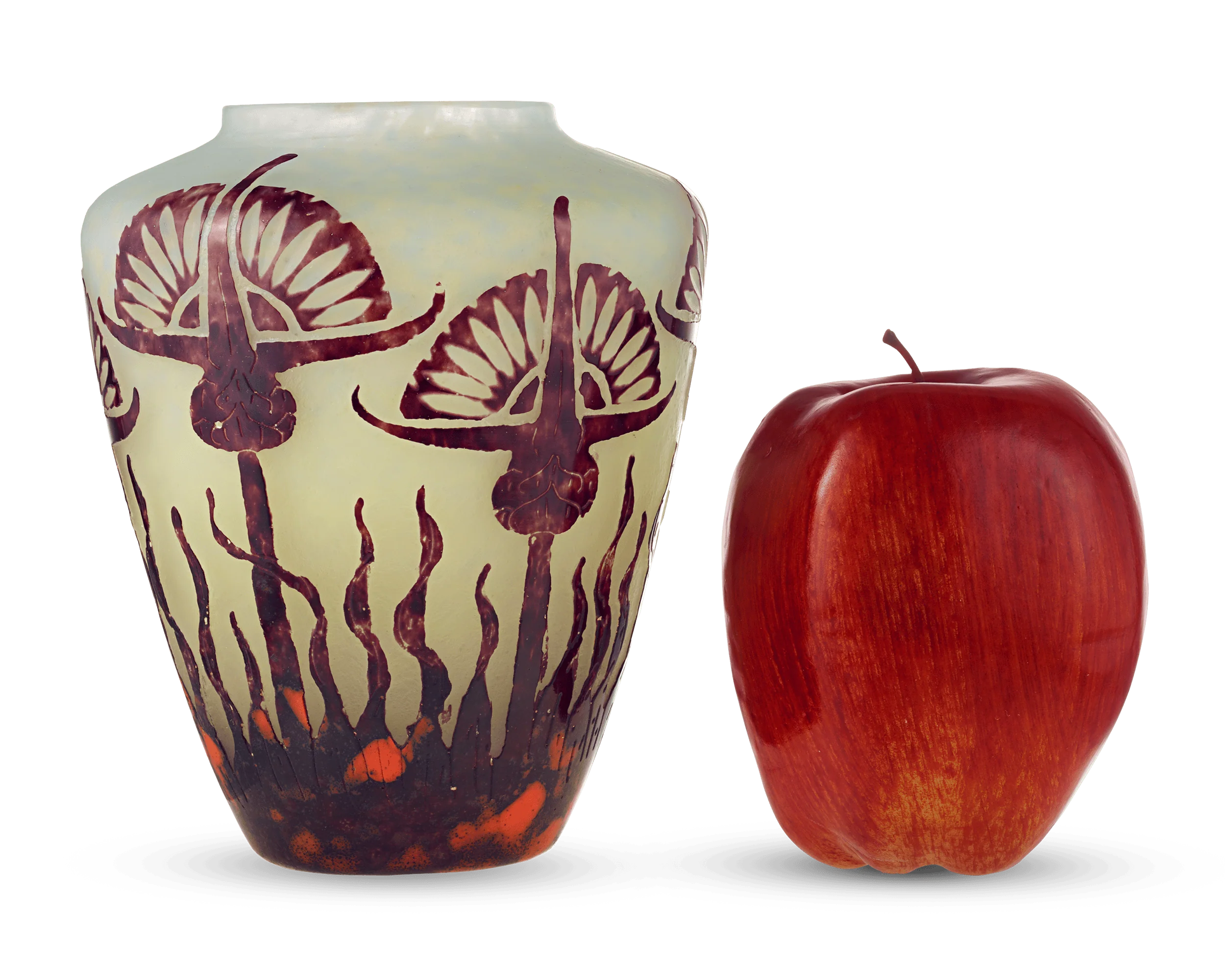 Le Verre Français Chardons Vase - Image 5