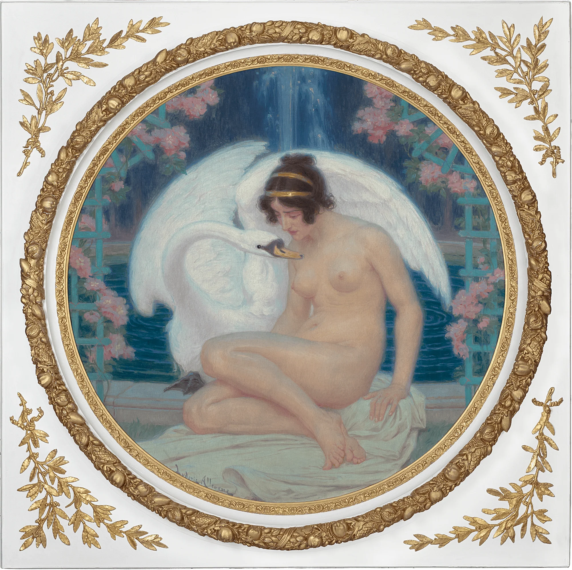 Leda and the Swan by Ludovic Alleaume - Image 2