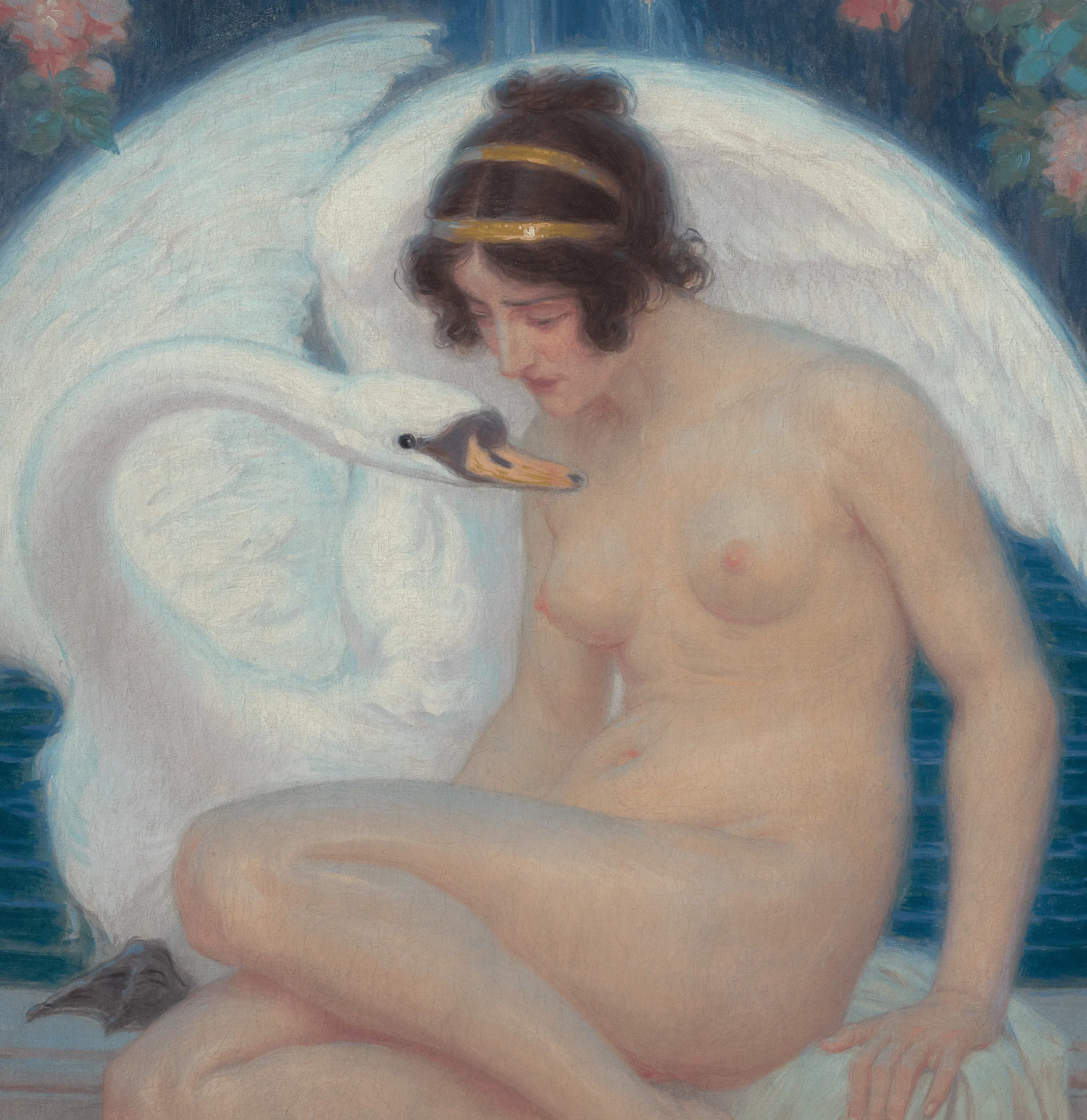 Leda and the Swan by Ludovic Alleaume - Image 3