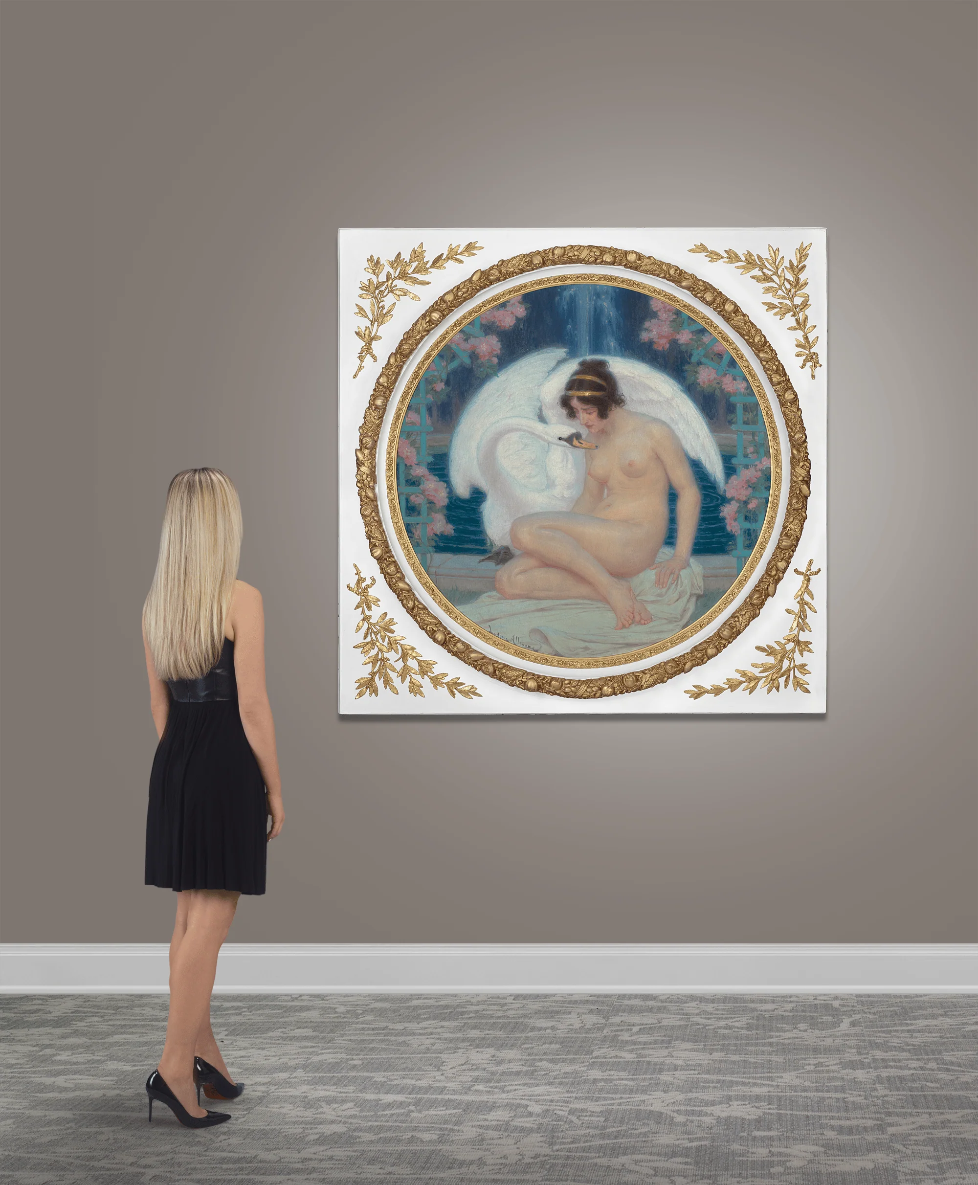 Leda and the Swan by Ludovic Alleaume - Image 5