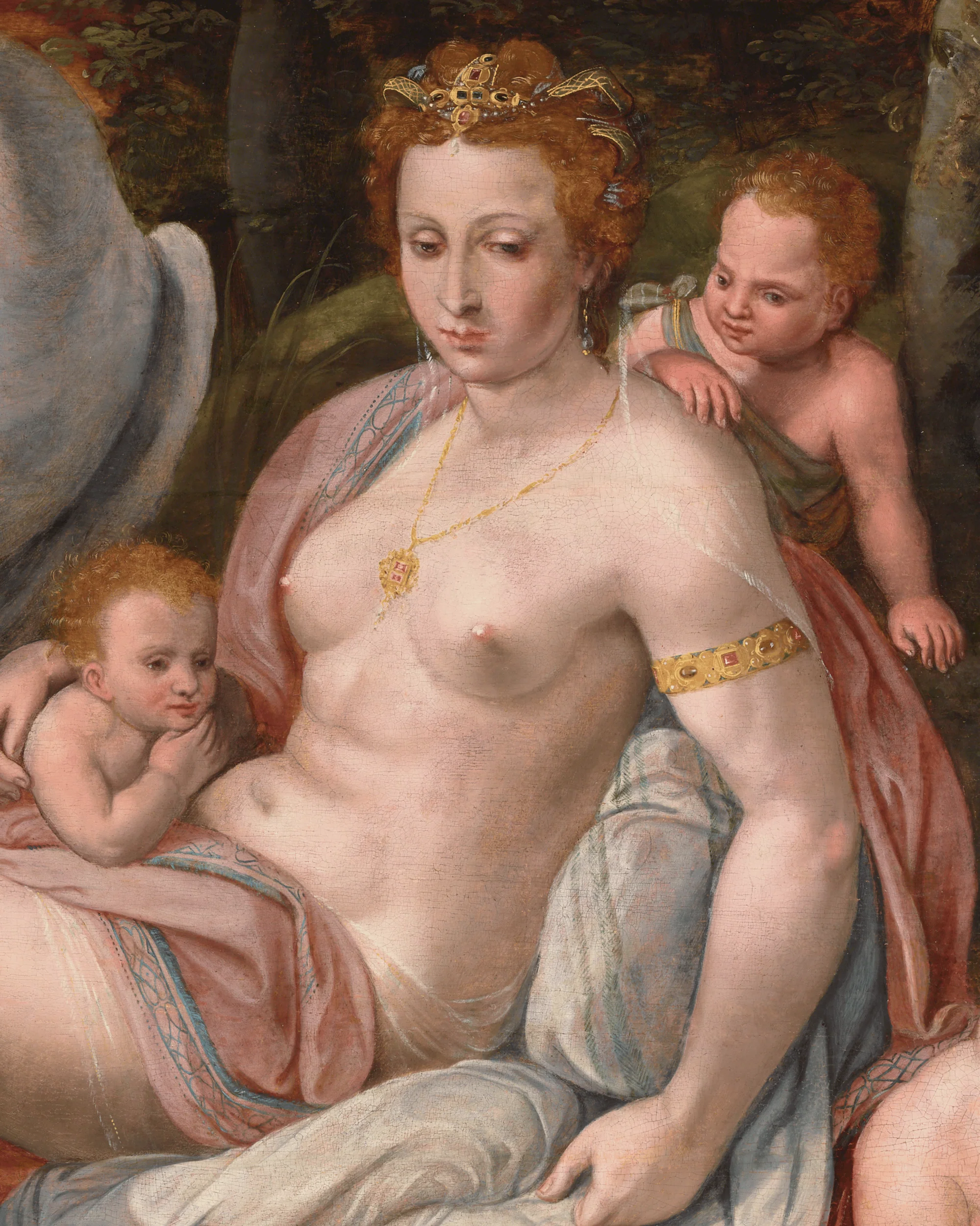 Leda and the Swan by Workshop of Bartholomaeus Spranger - Image 4