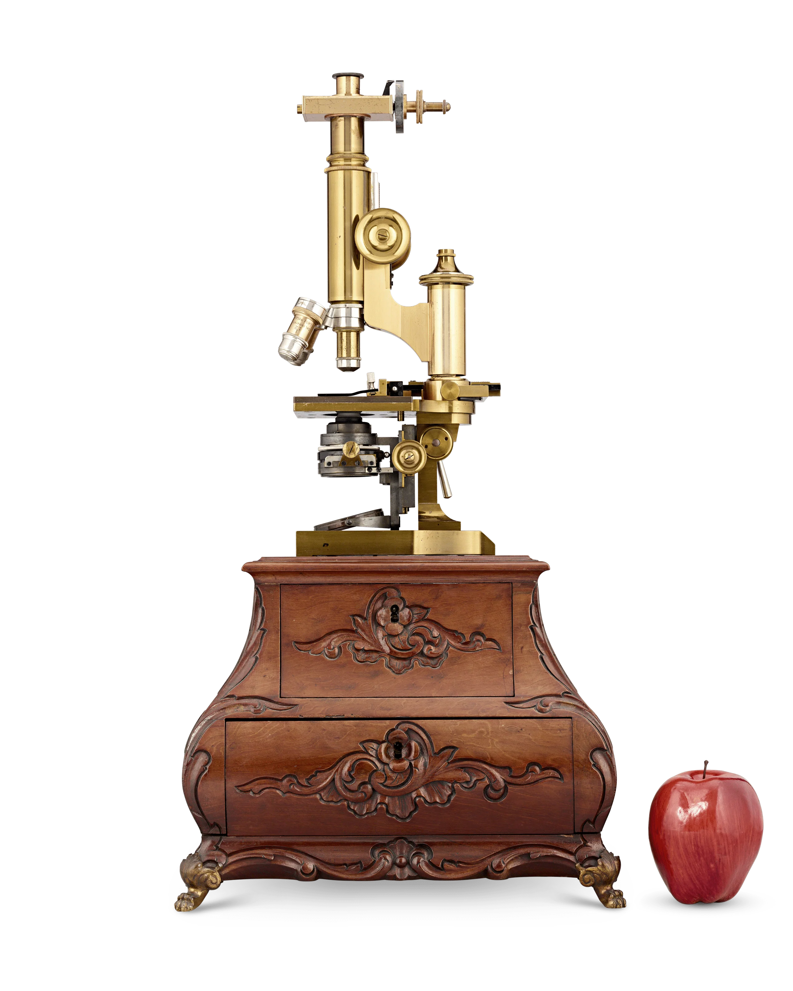 Leitz Brass Compound Microscope - Image 10