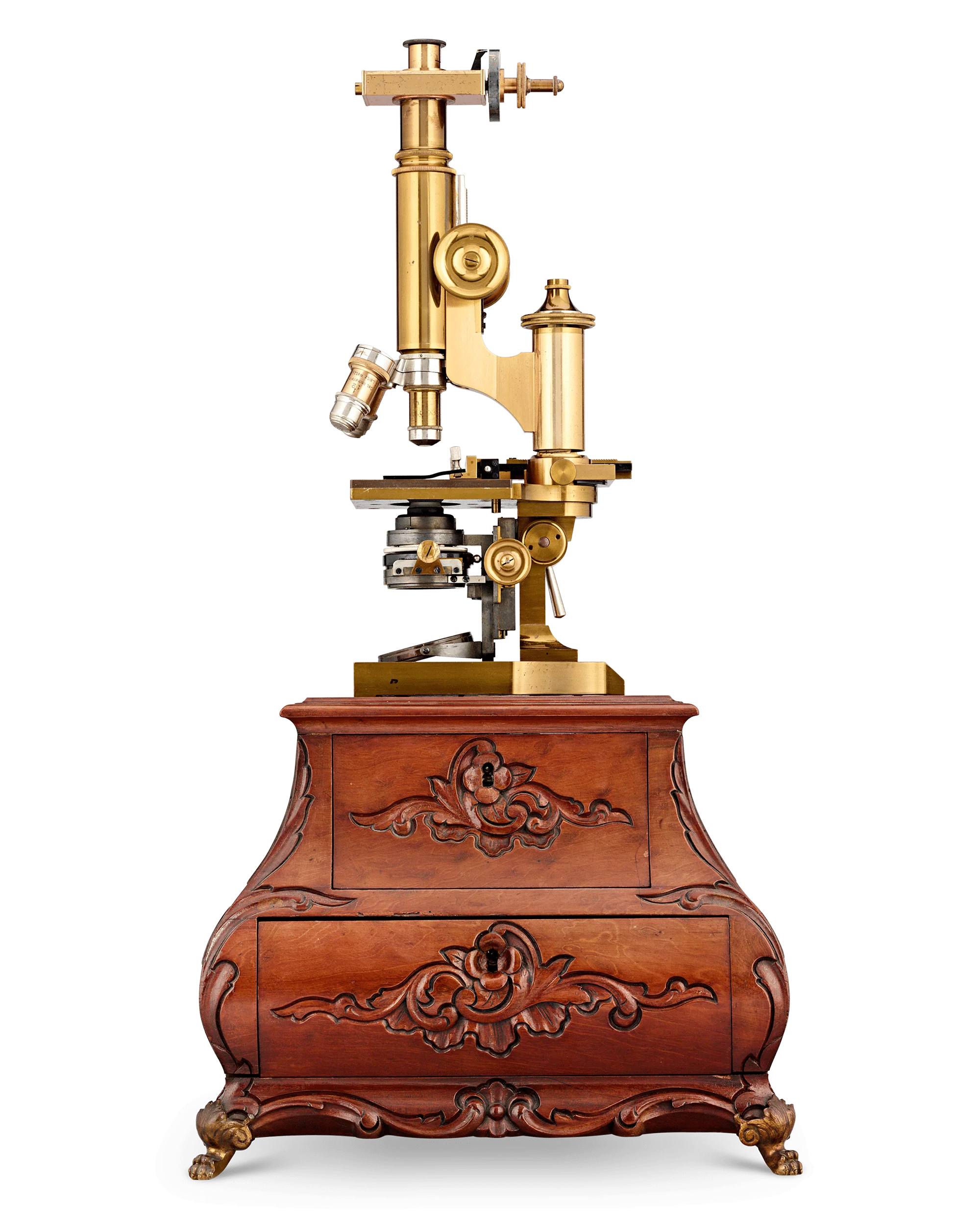 Leitz Brass Compound Microscope - Image 3