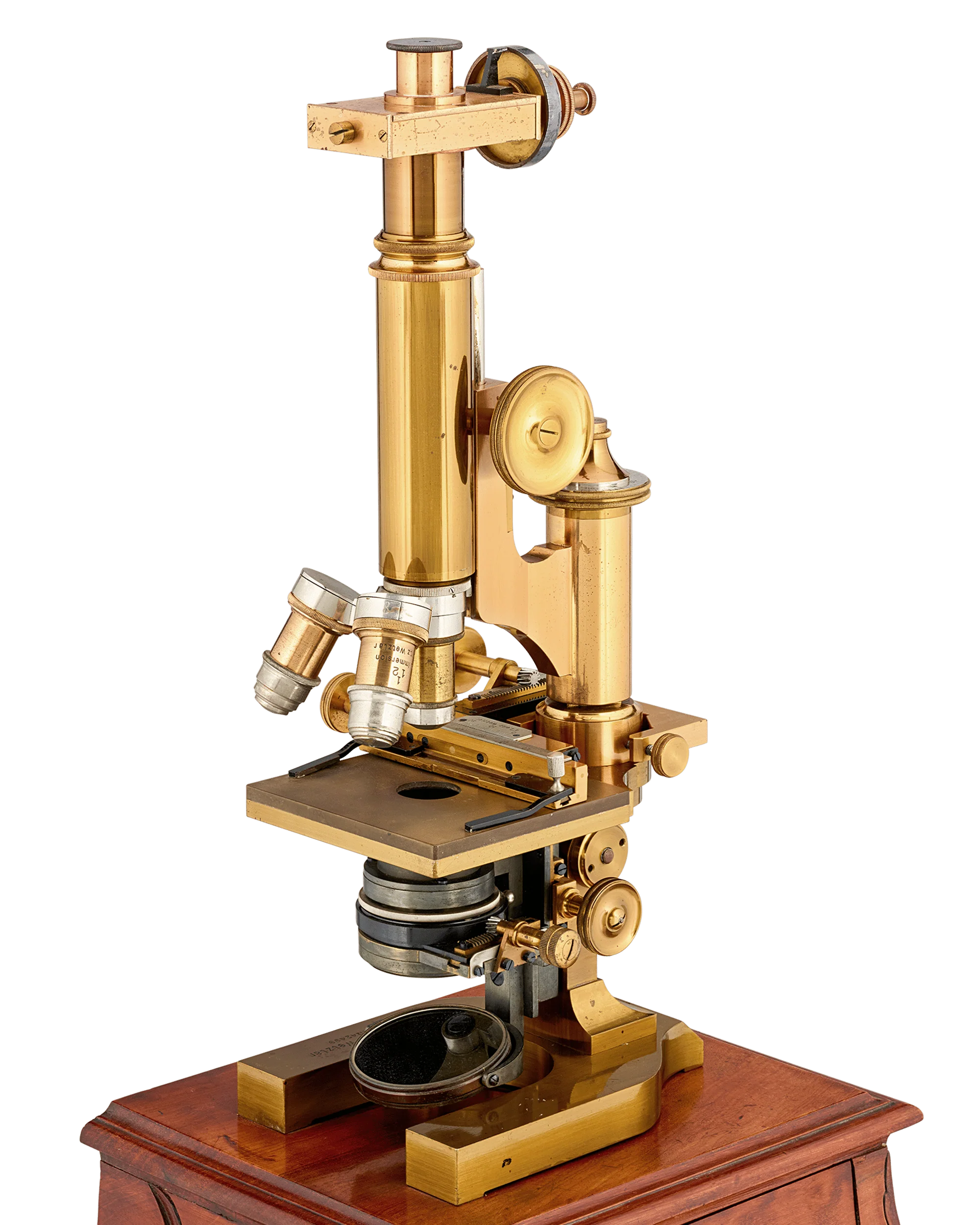 Leitz Brass Compound Microscope - Image 6