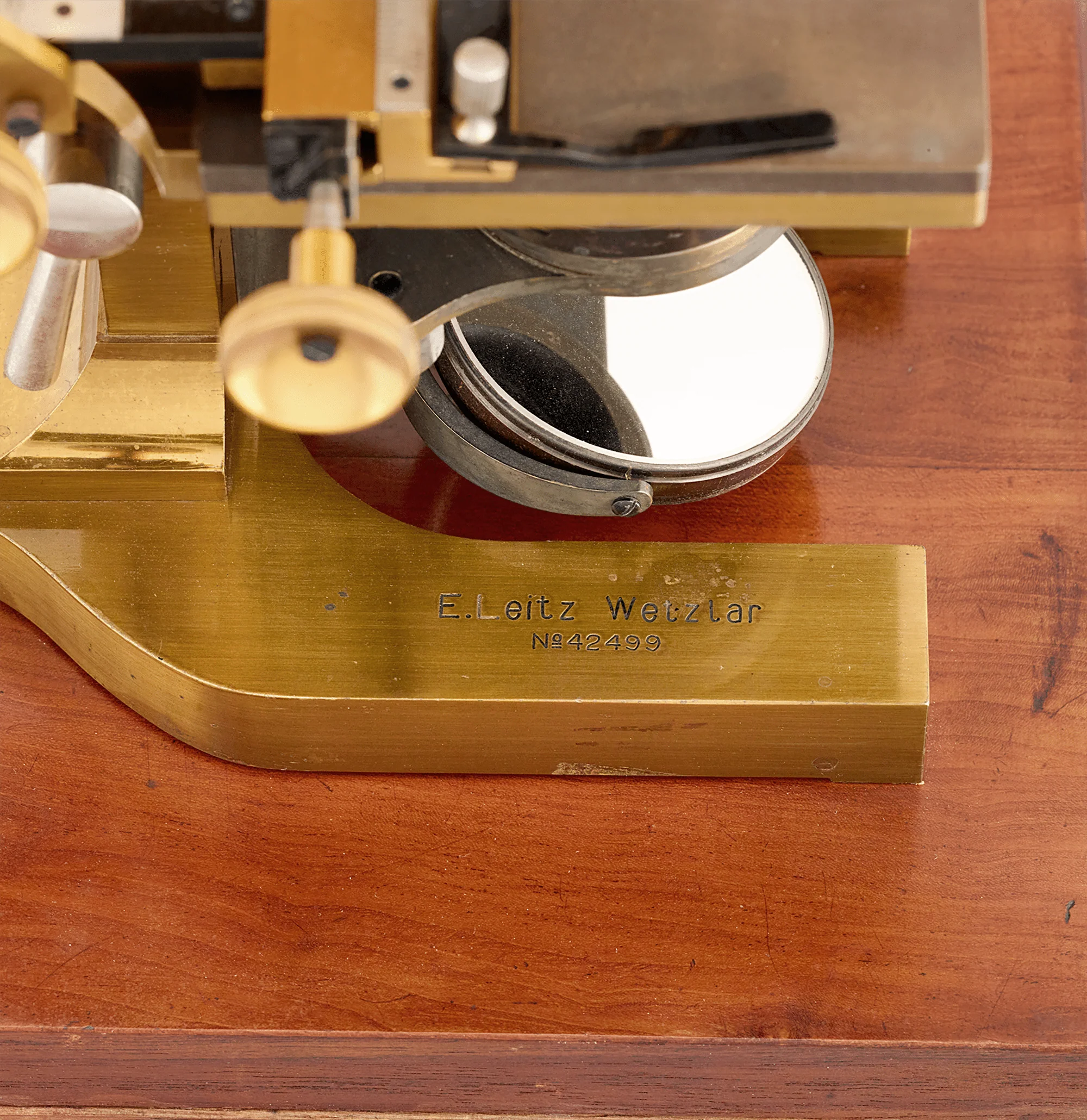 Leitz Brass Compound Microscope - Image 9