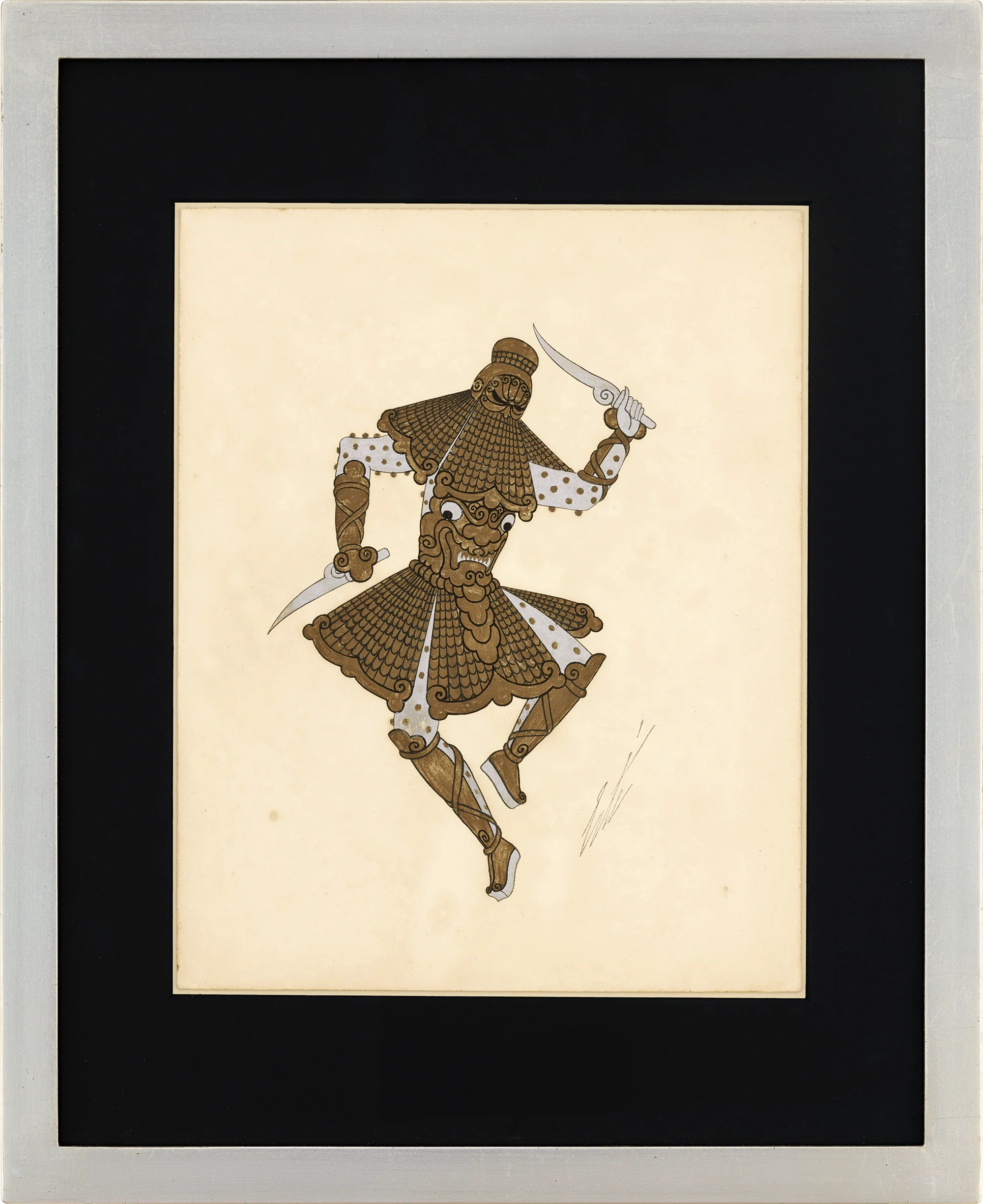 Les armures by Erté - Image 2
