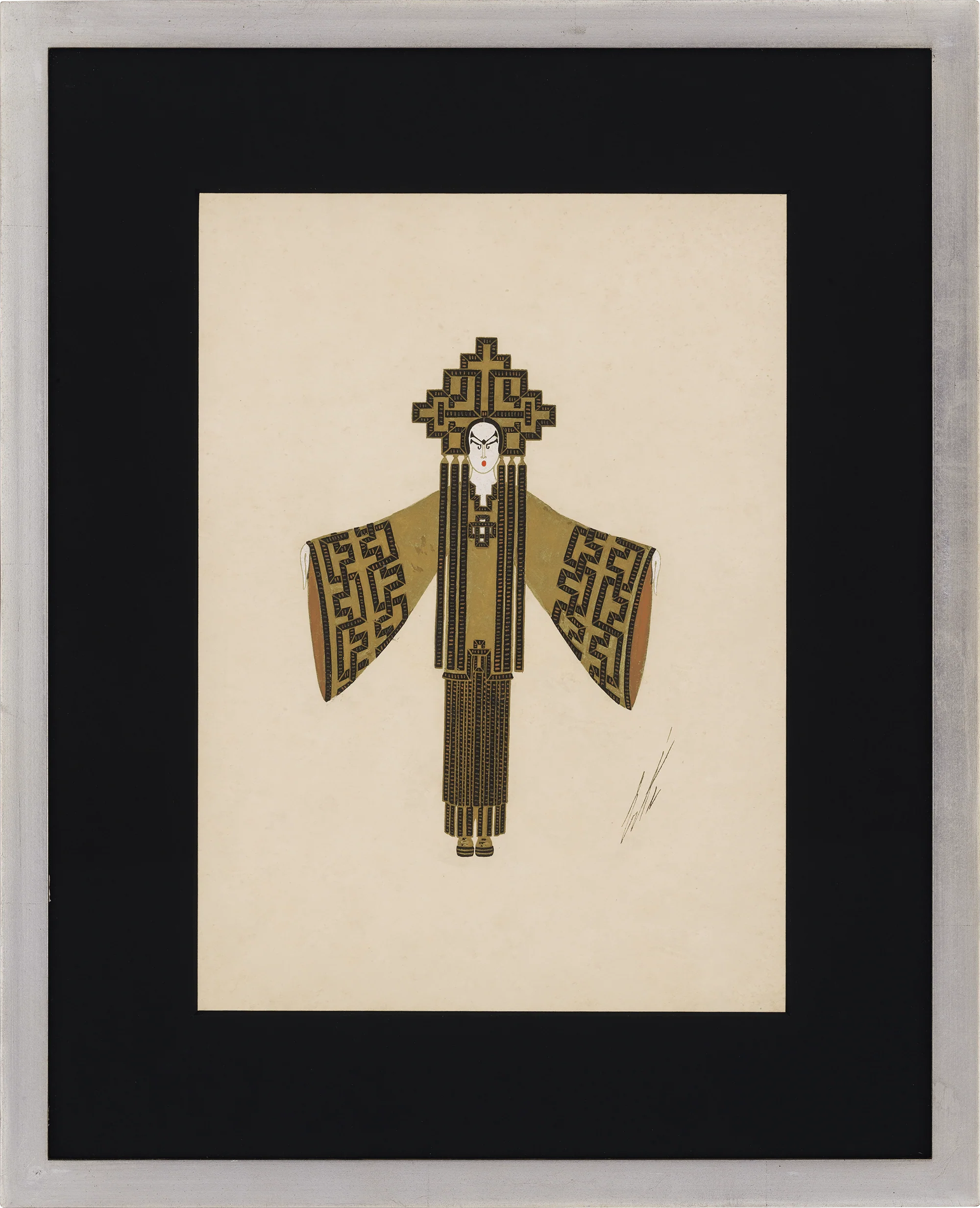 Les Bambous by Erté - Image 2