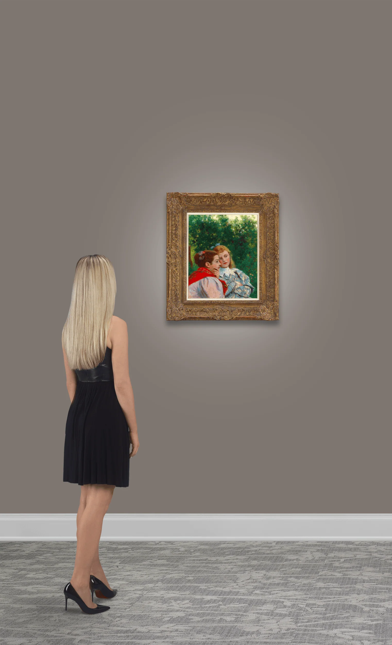 Les deux sœurs by Federico Zandomeneghi - Image 5