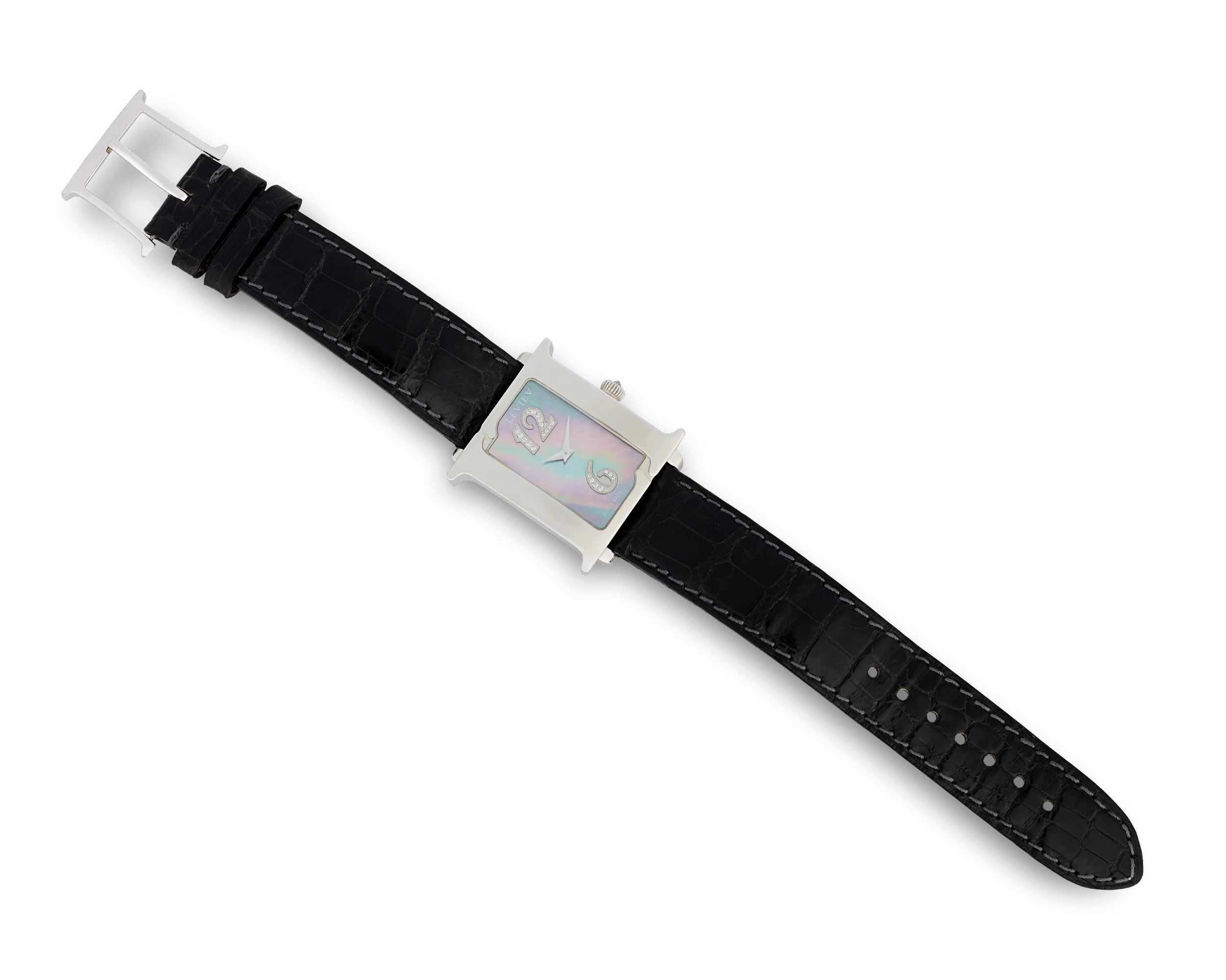 Leviev Double Elle White Gold Watch - Image 3