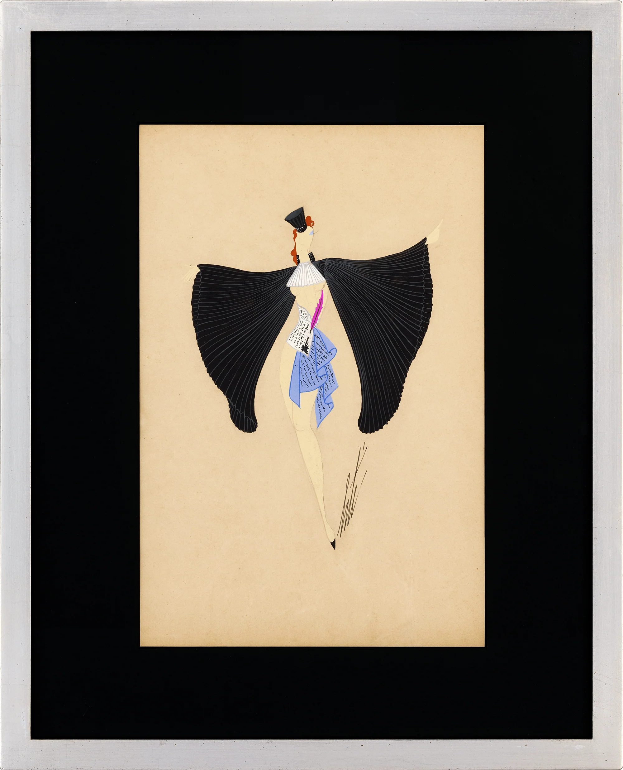 L'Intellectuelle by Erté - Image 2