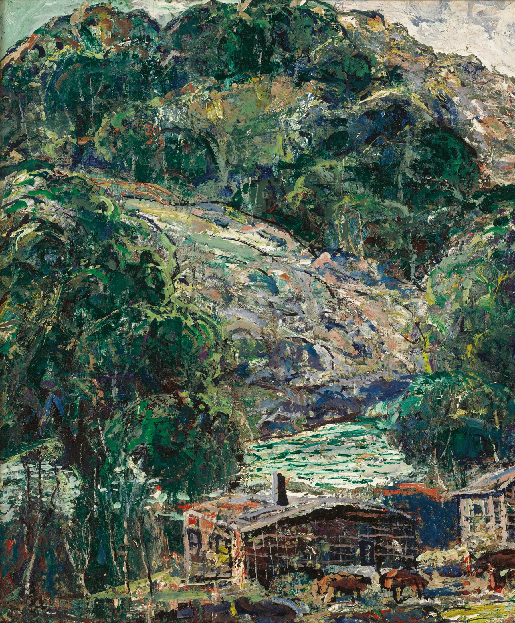 Little Ranch, Colorado by Ernest Lawson - Image 3