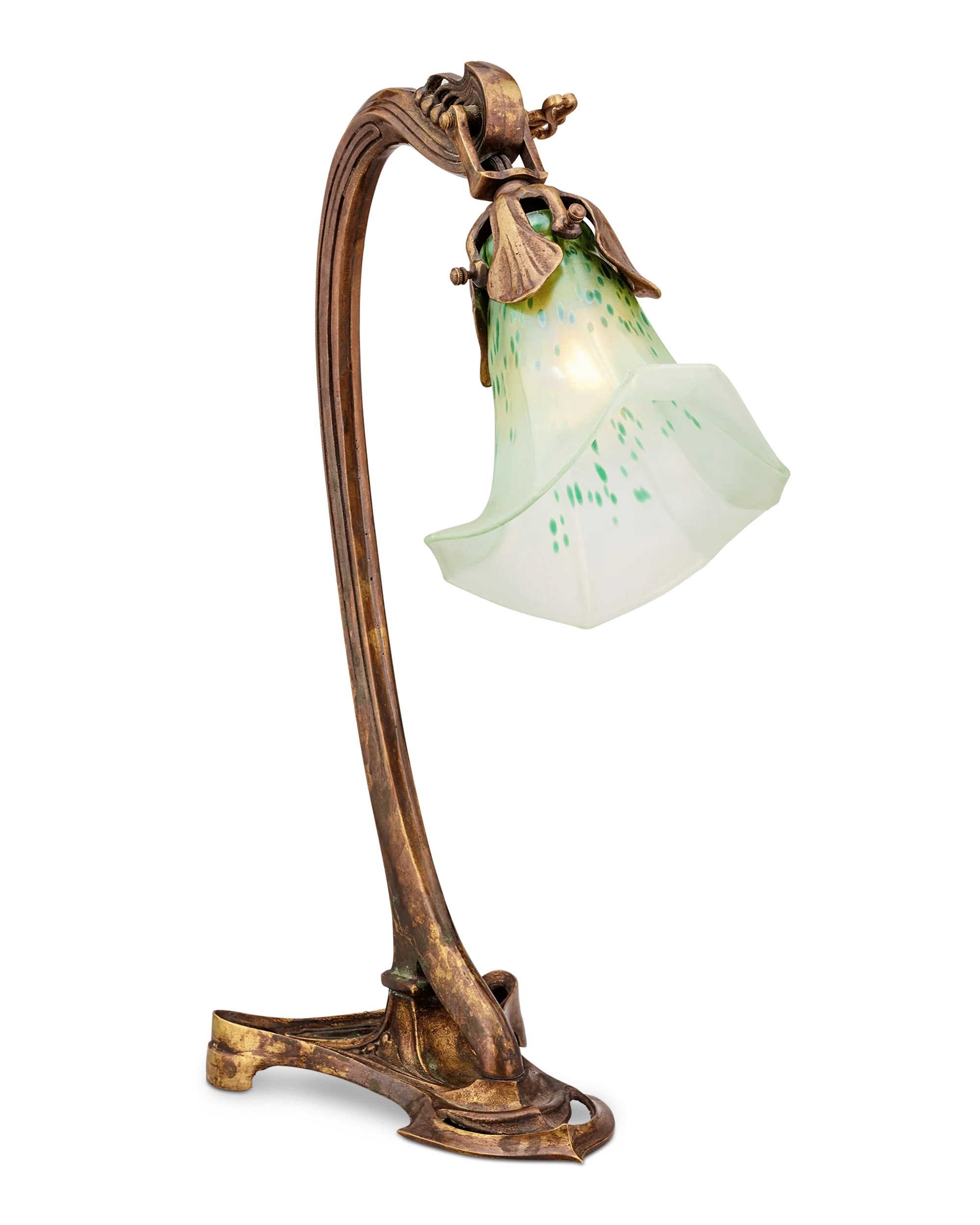 Loetz Floral Table Lamp - Image 2