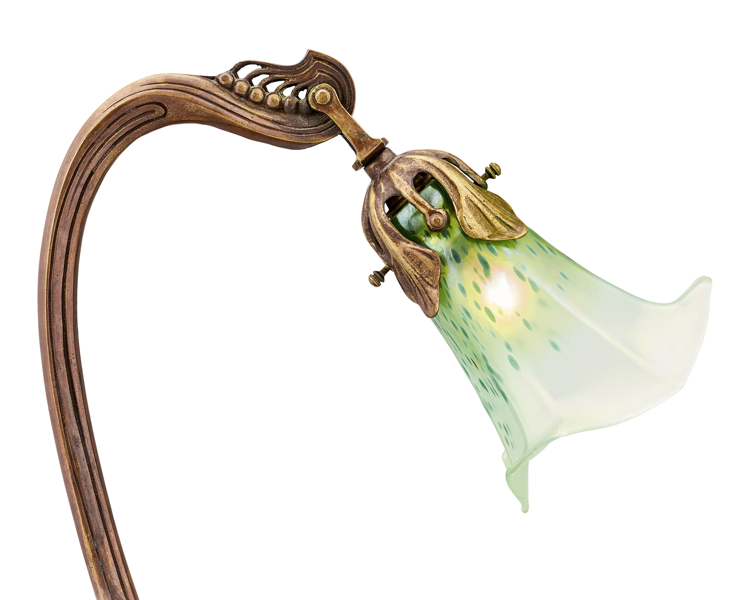 Loetz Floral Table Lamp - Image 3