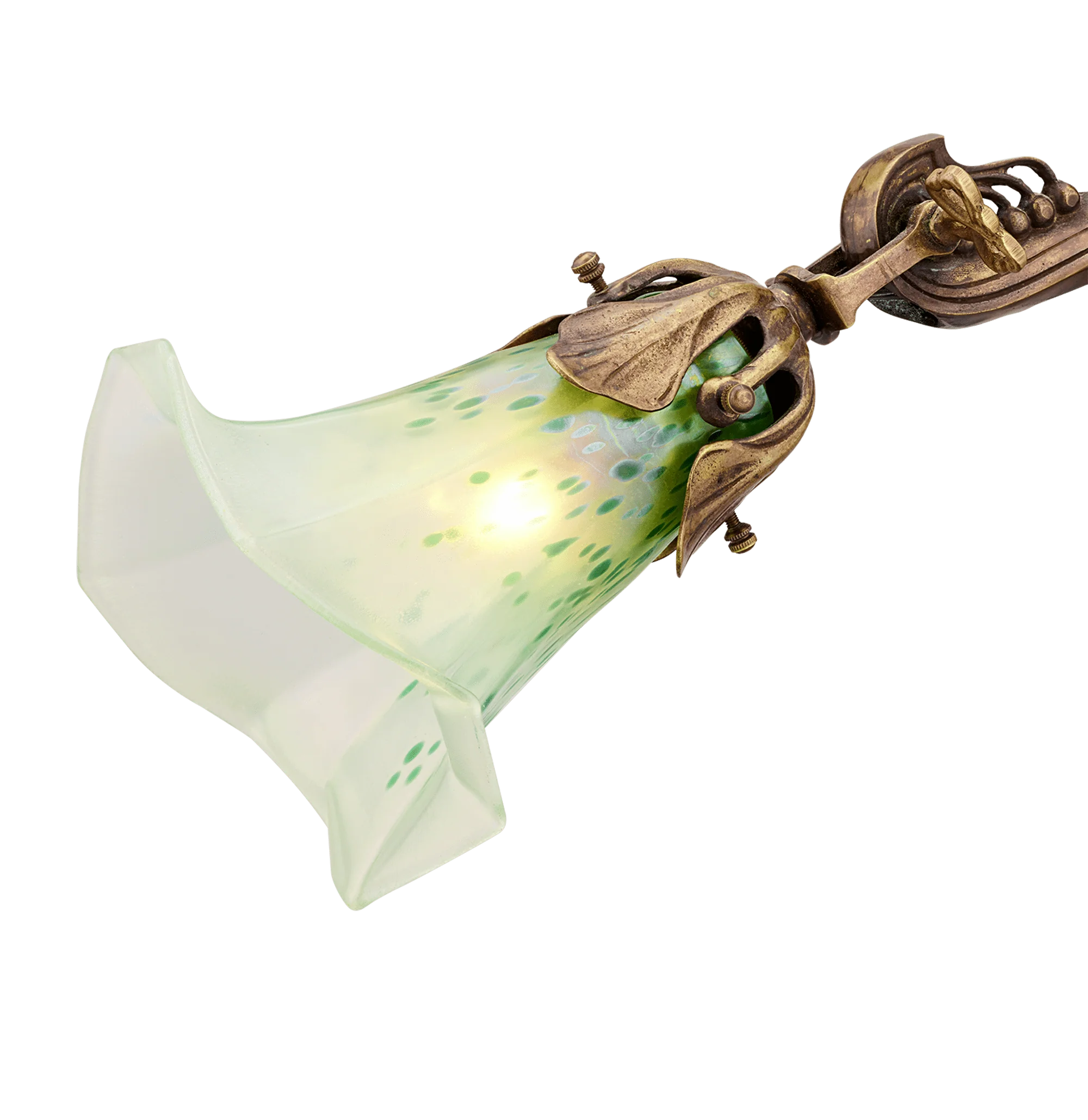 Loetz Floral Table Lamp - Image 4