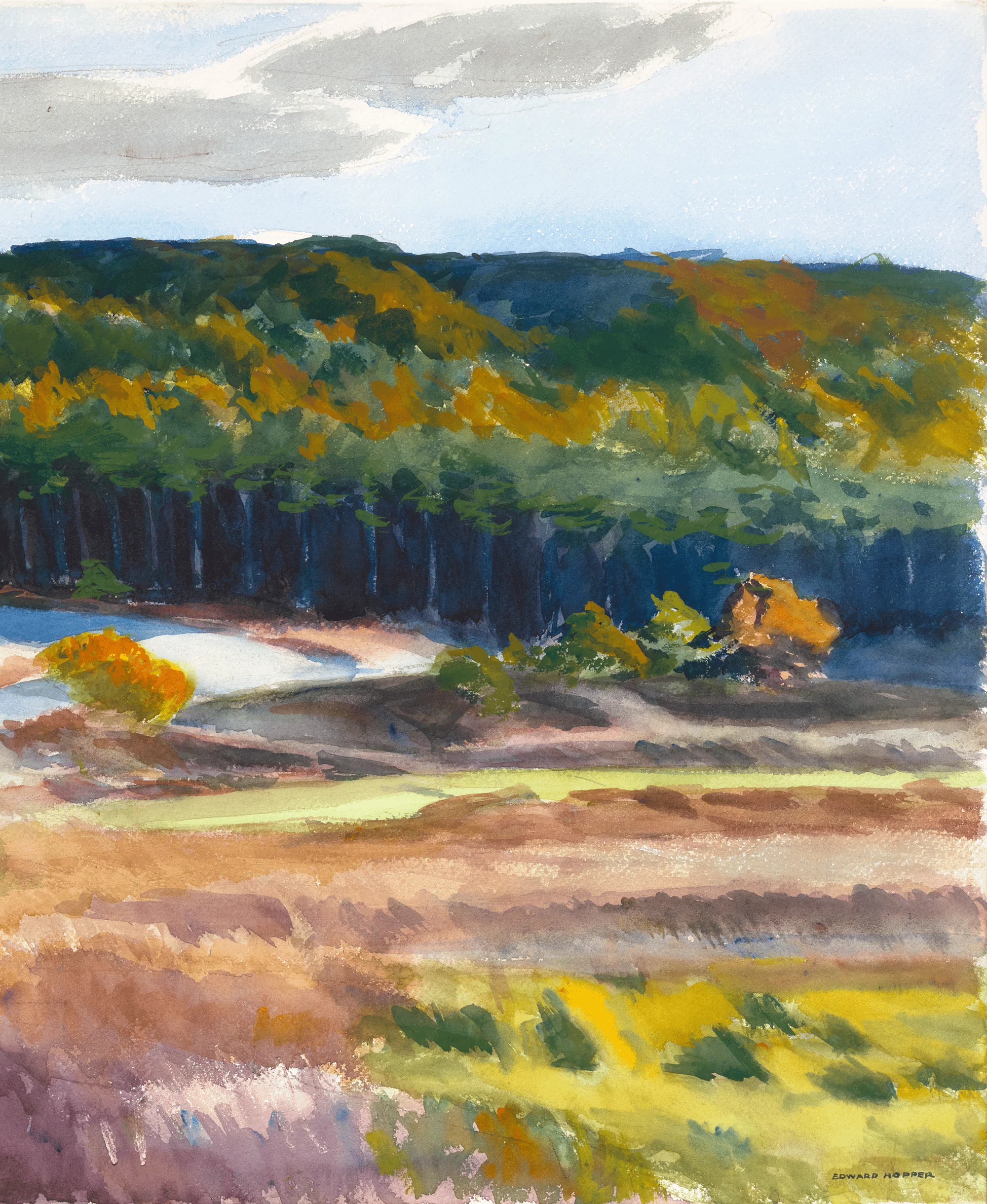Longnook Valley by Edward Hopper - Image 4