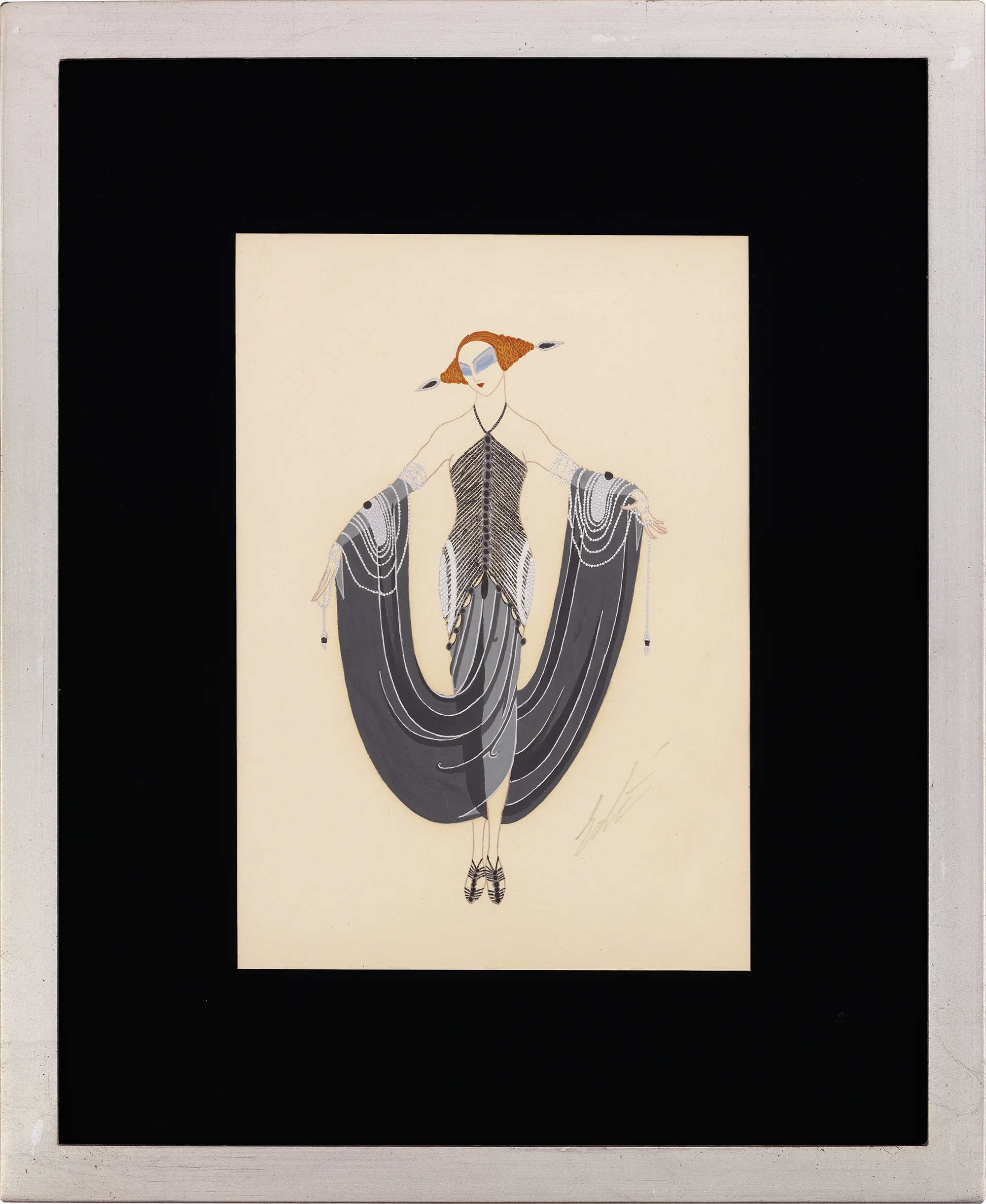L'Oubliée by Erté - Image 2