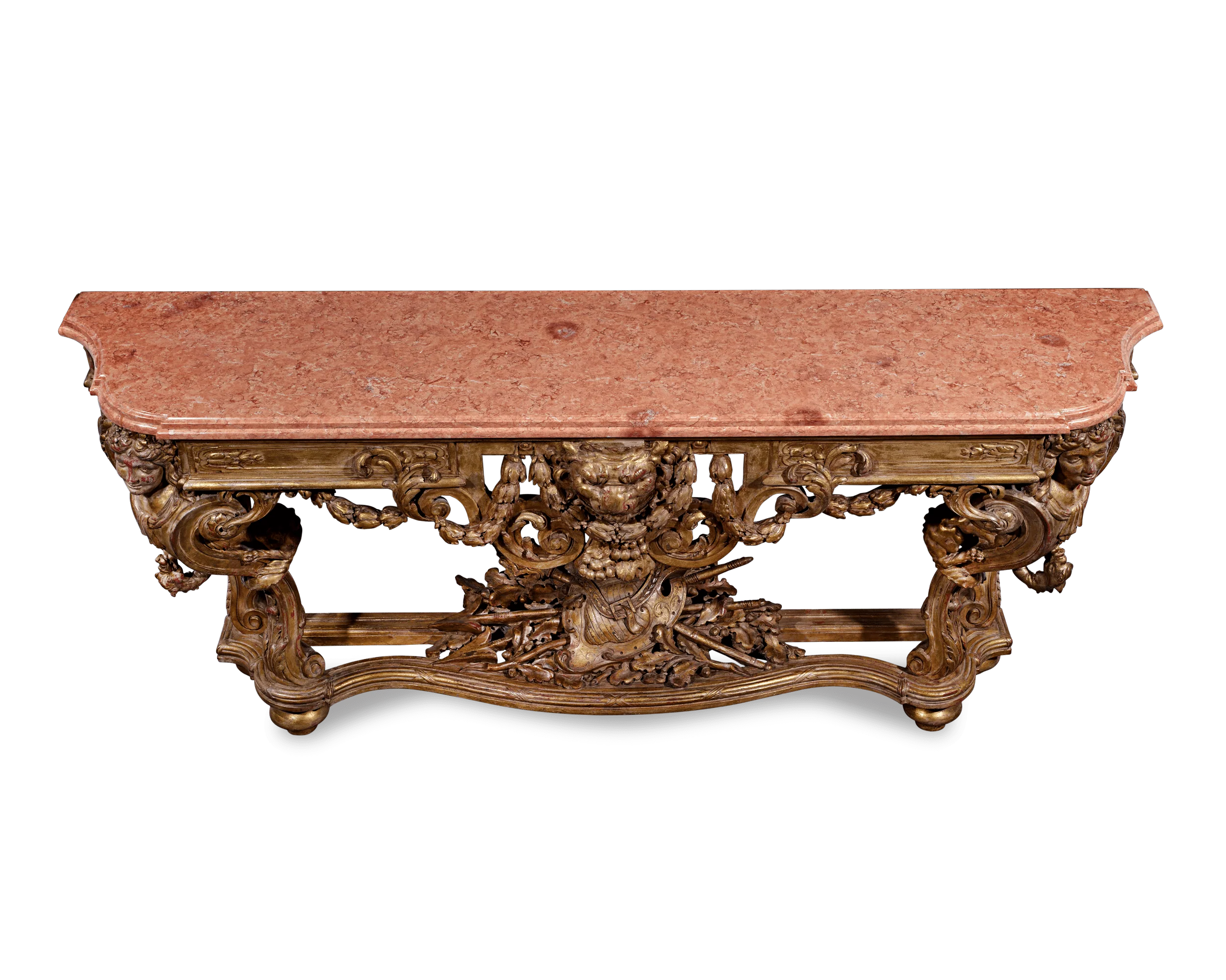 Louis XIV-Style Console Table - Image 3