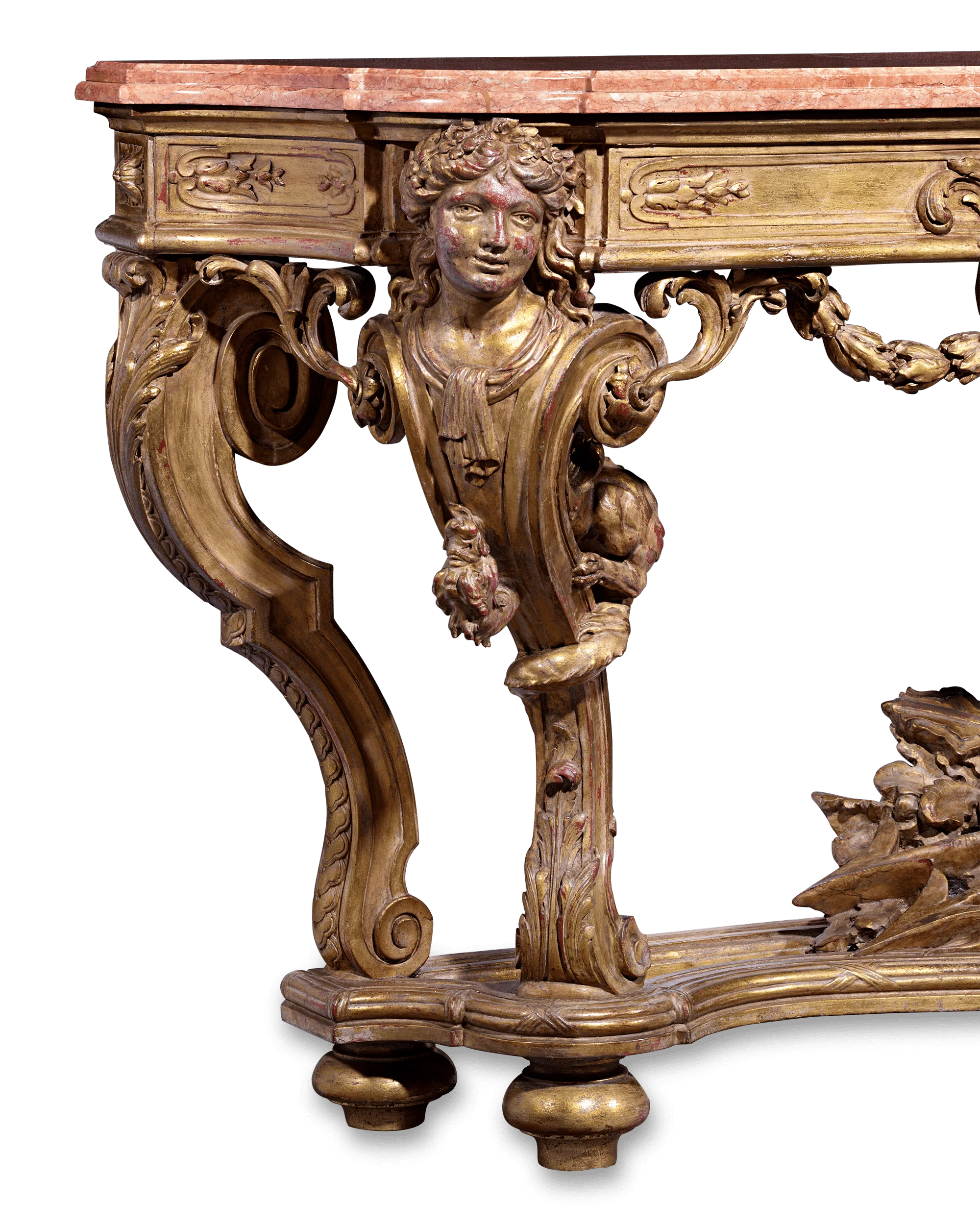 Louis XIV-Style Console Table - Image 5