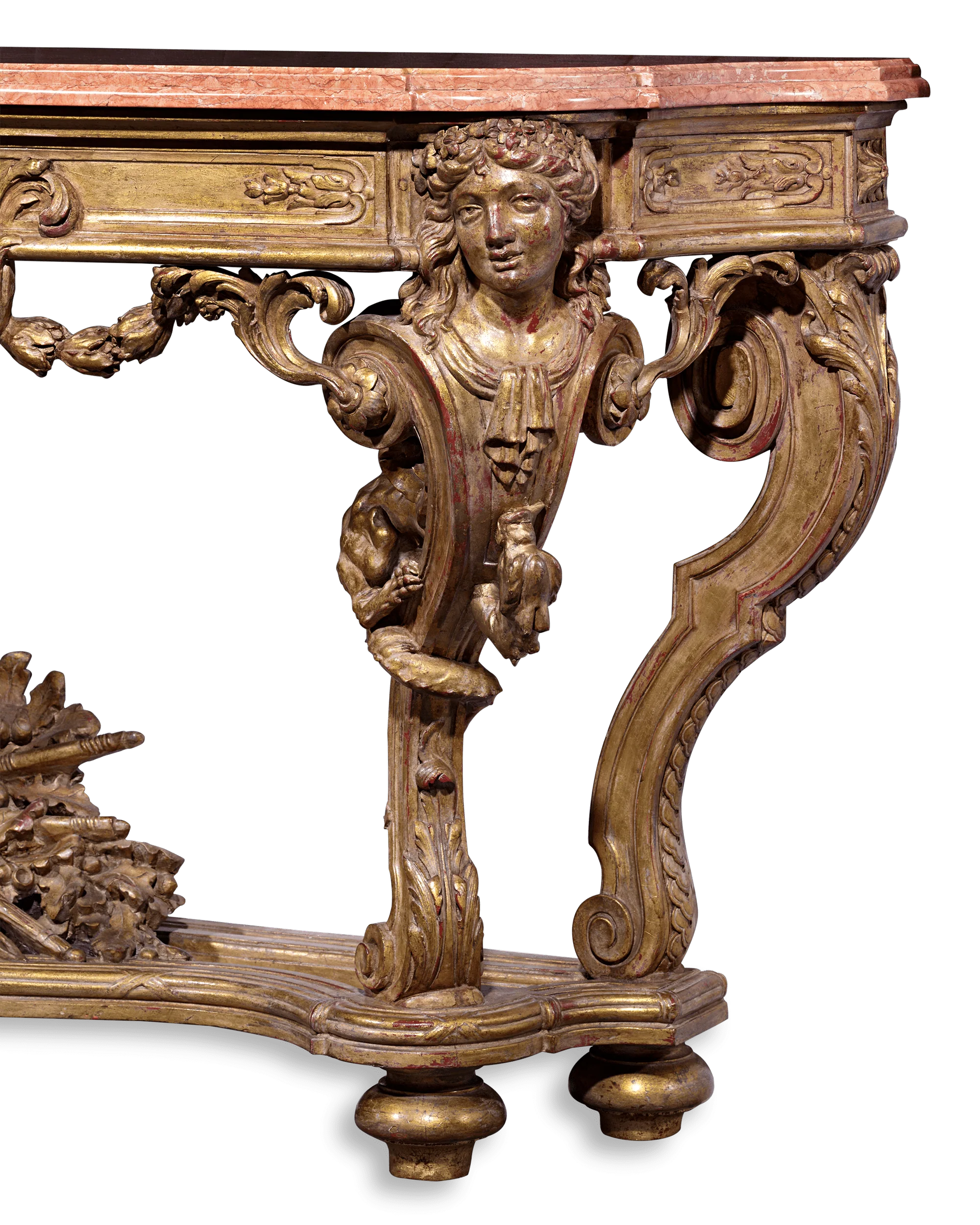 Louis XIV-Style Console Table - Image 6