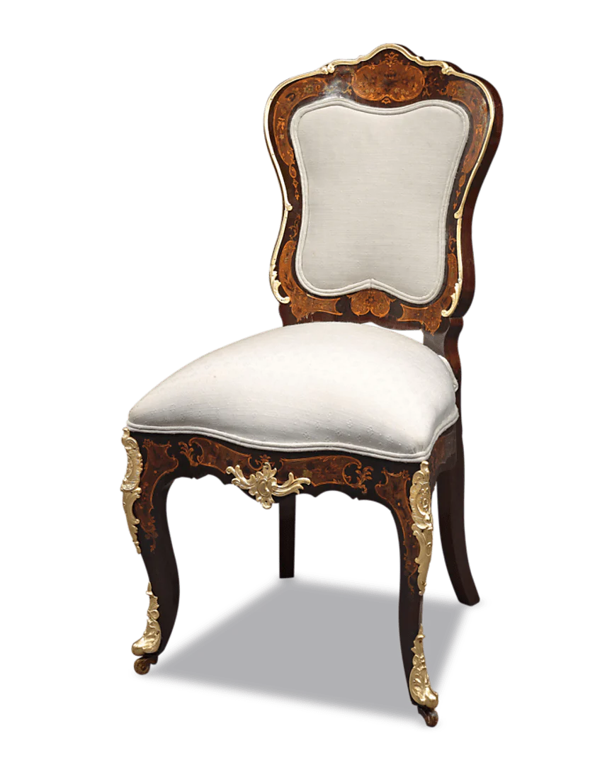 Louis XV-Style Side Chairs - Image 3