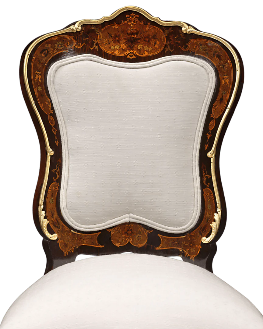Louis XV-Style Side Chairs - Image 4
