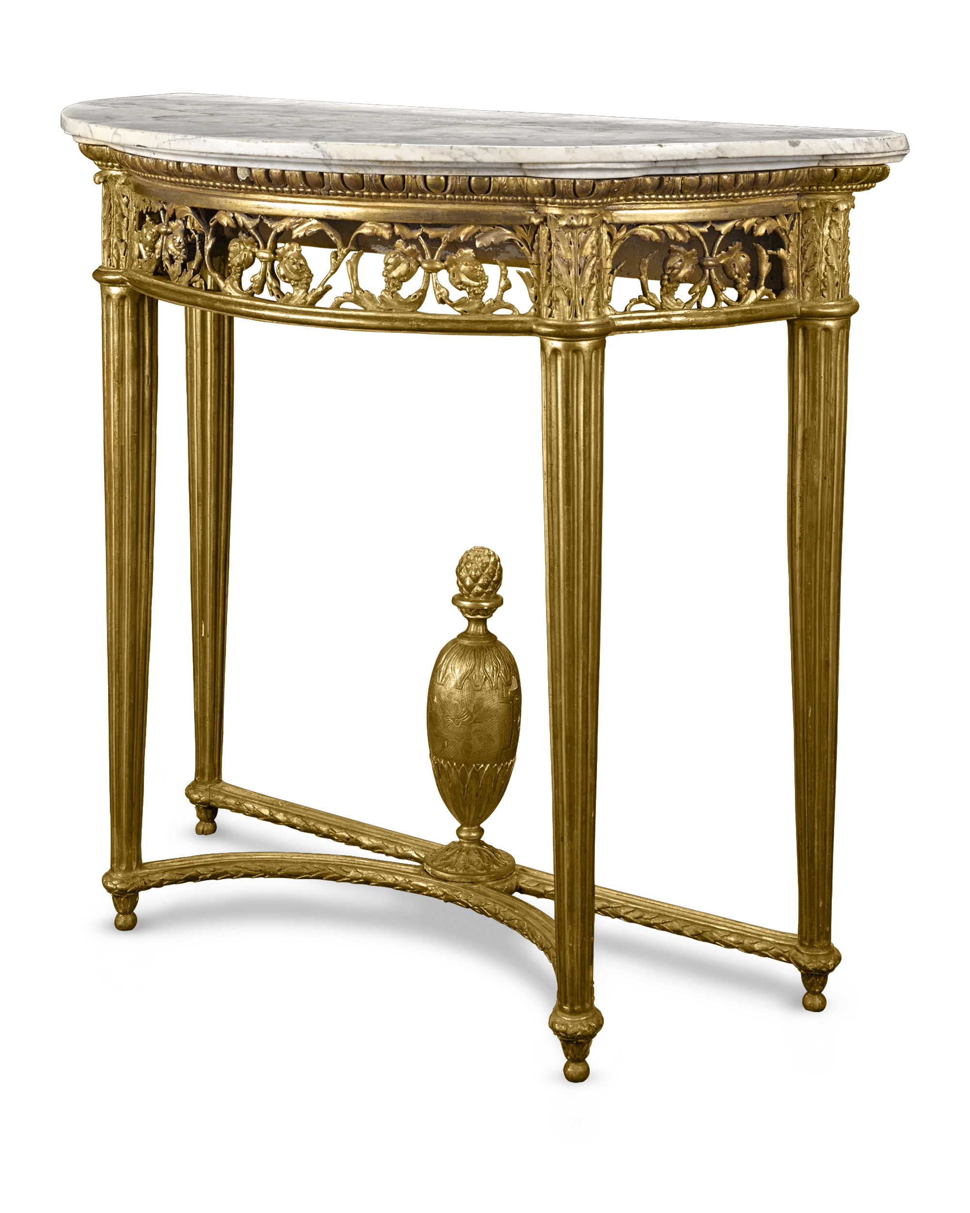 Louis XVI Giltwood Console Table - Image 2