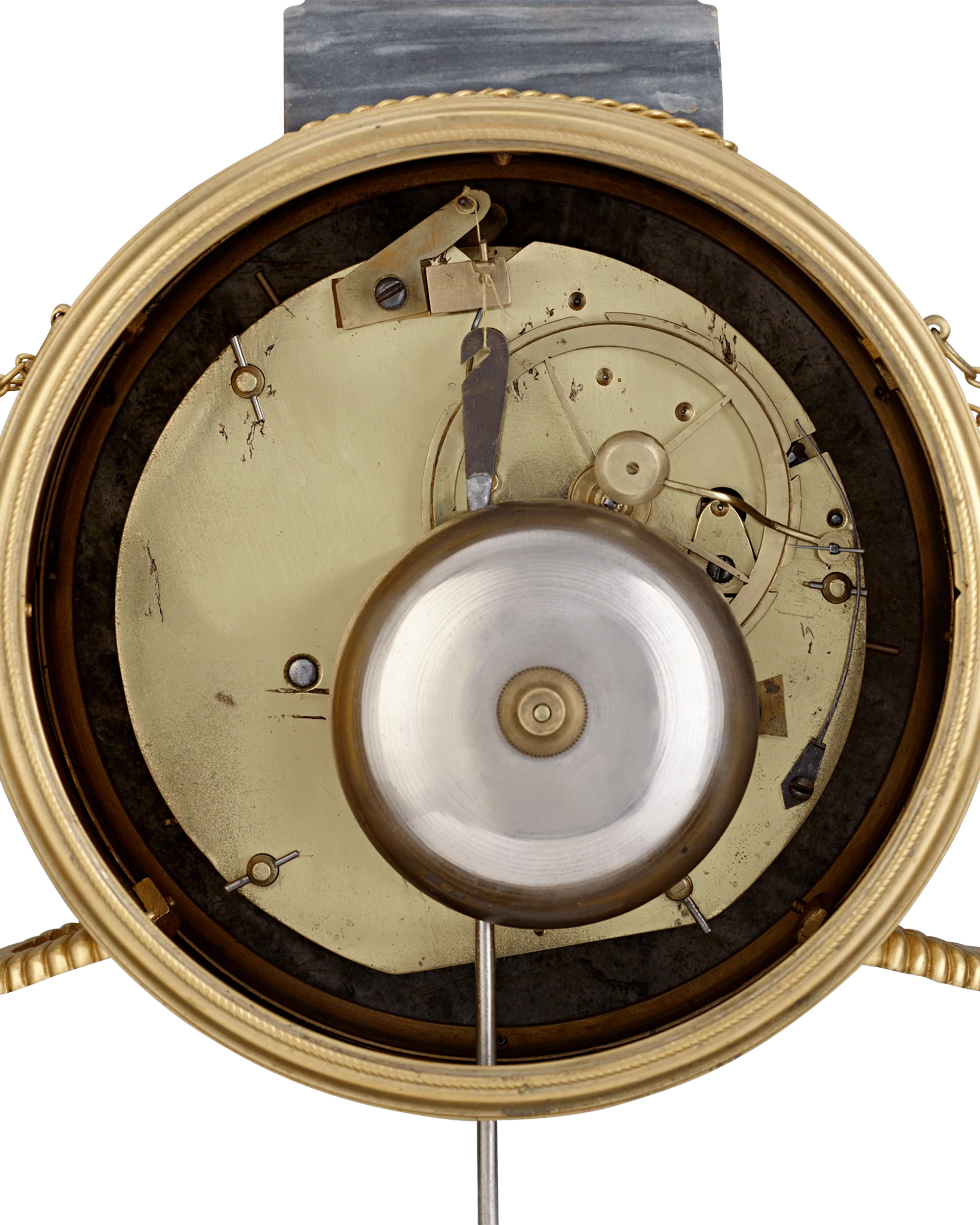 Louis XVI Marble Mantel Clock by Jean-Nicolas Schmit - Image 8