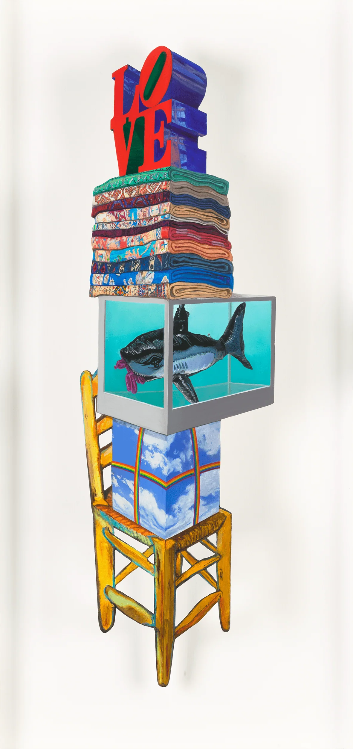 Lovely Stack by Patrick Hughes