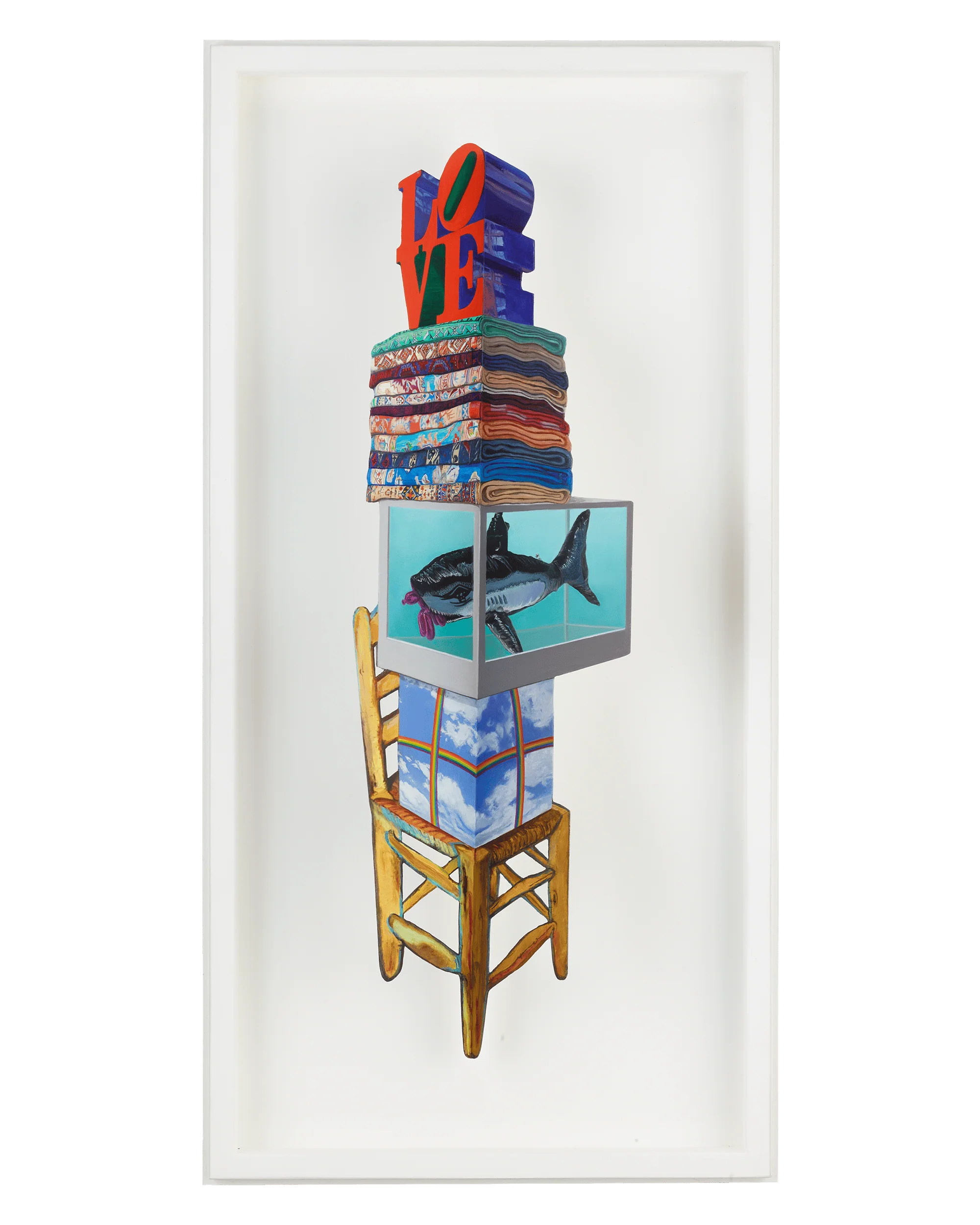 Lovely Stack by Patrick Hughes - Image 2