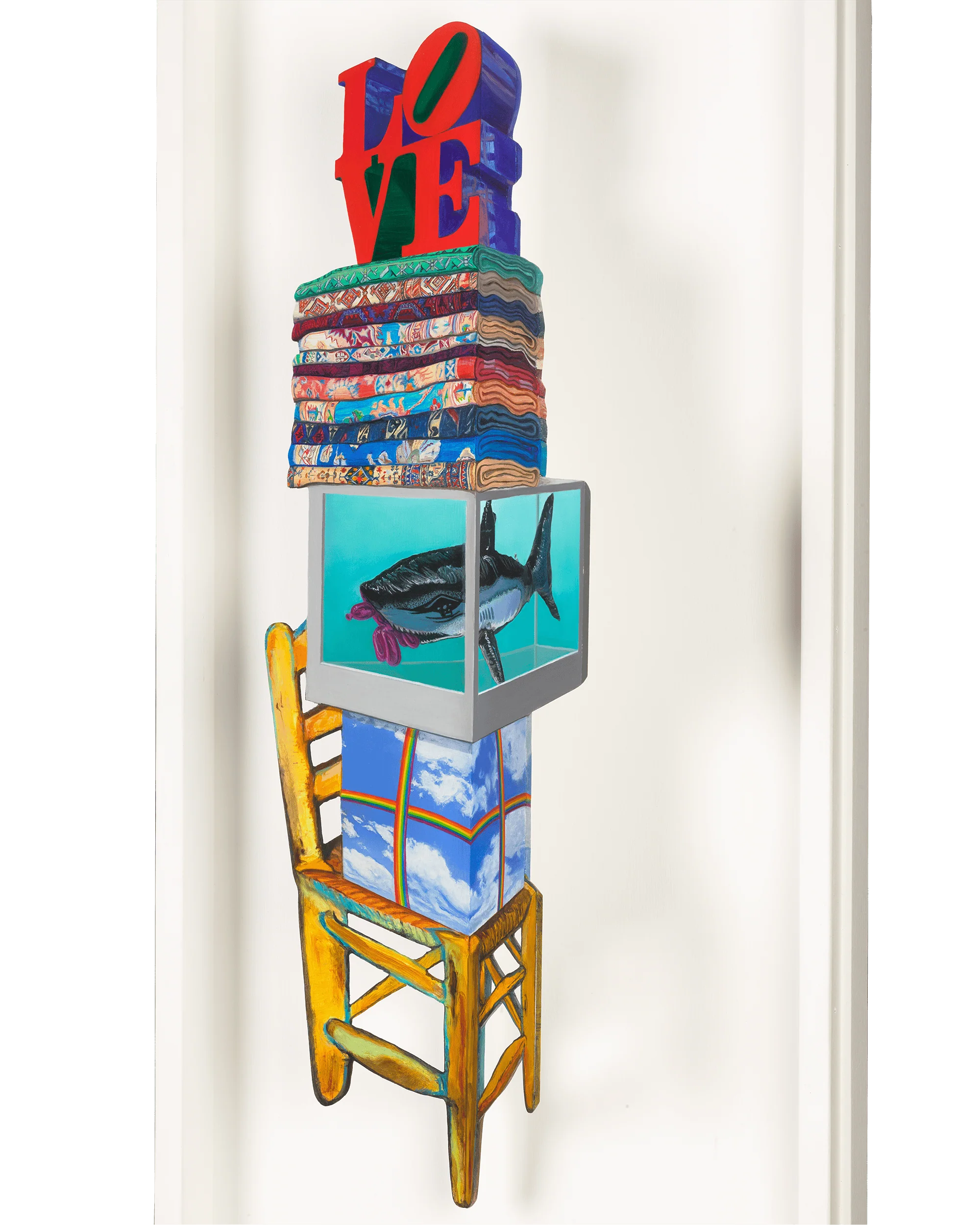 Lovely Stack by Patrick Hughes - Image 5