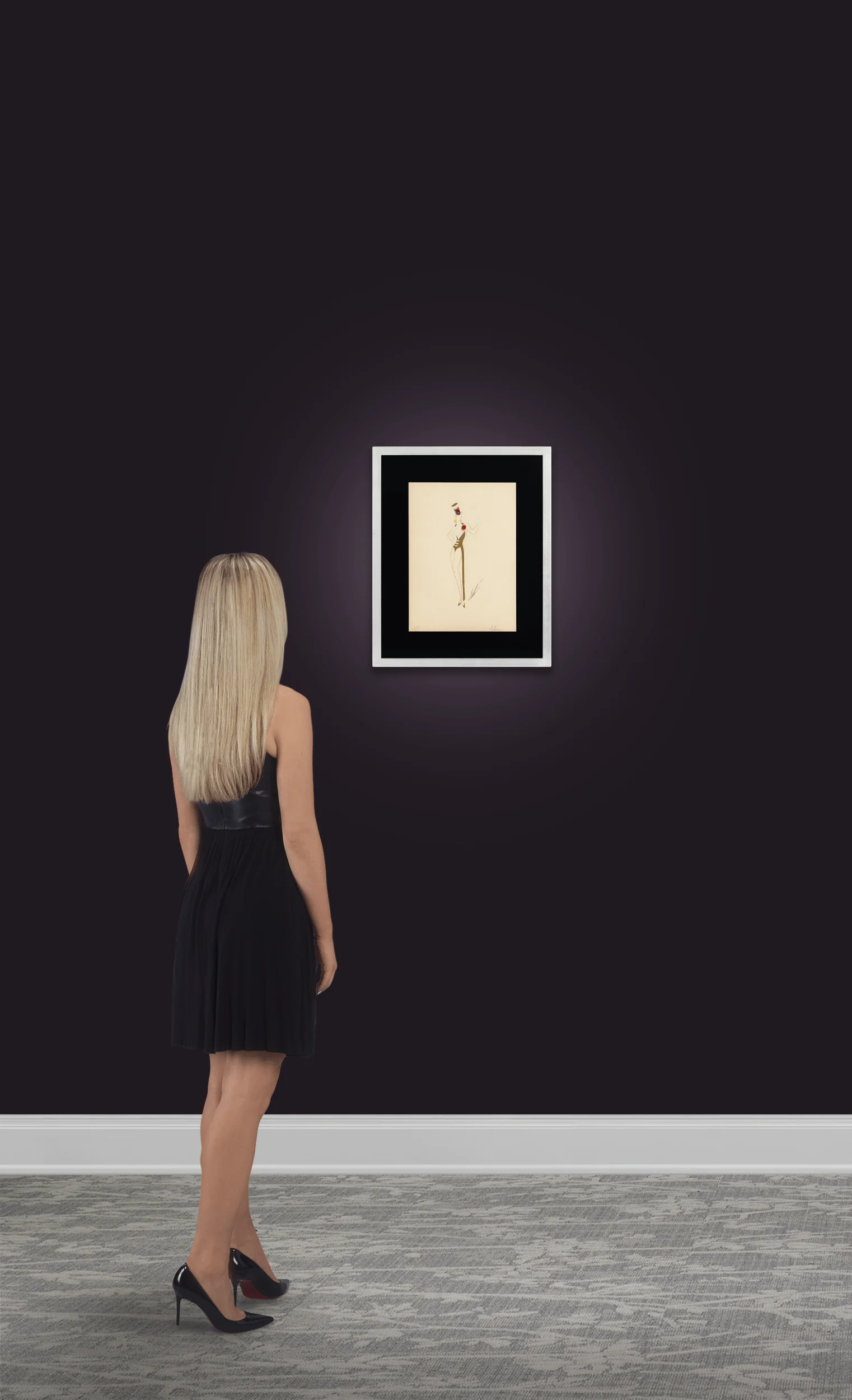 Lucky Strike by Erté - Image 3