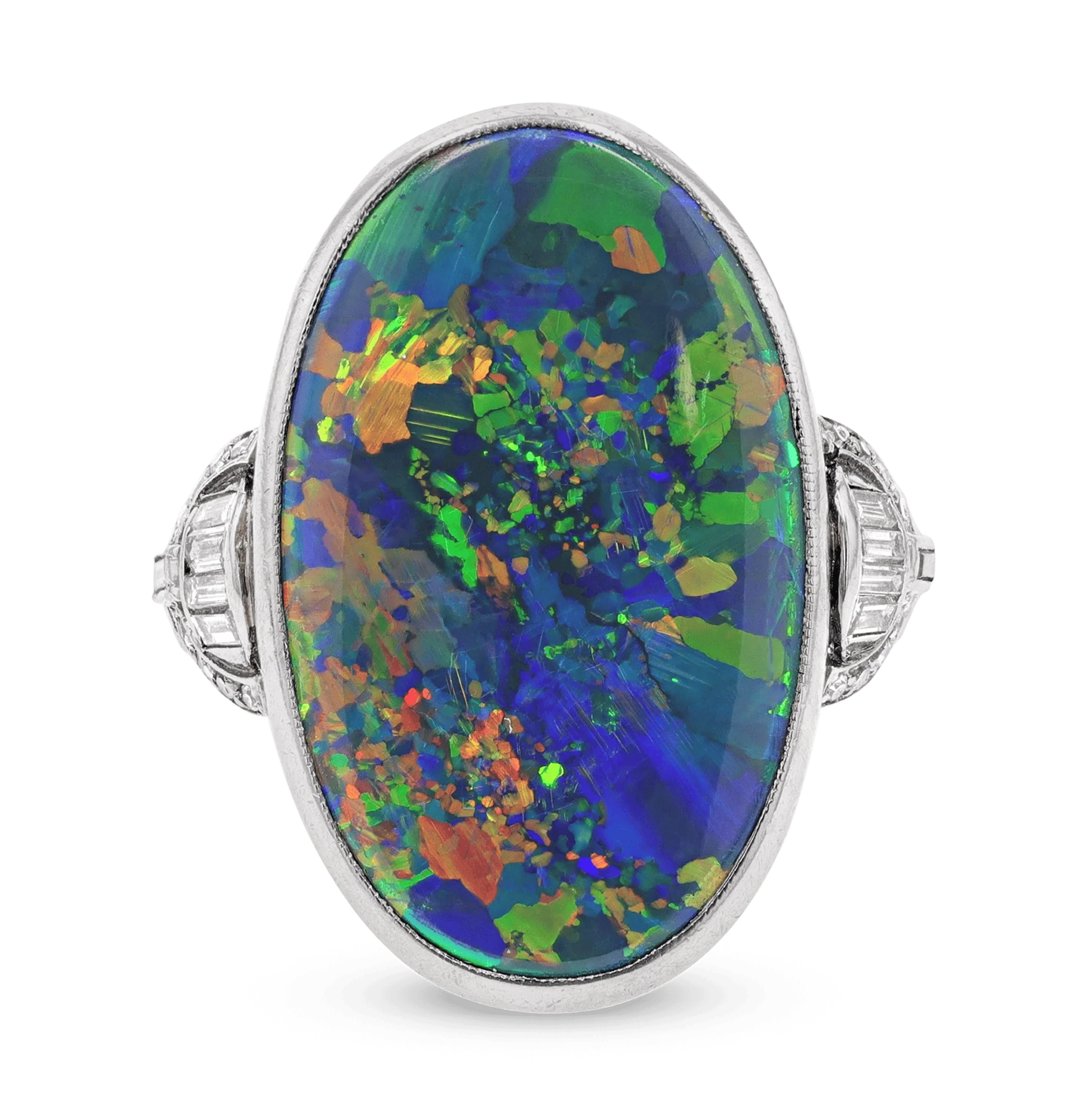 Marcus & Co. Black Opal Ring, 10.00 Carats - Image 3