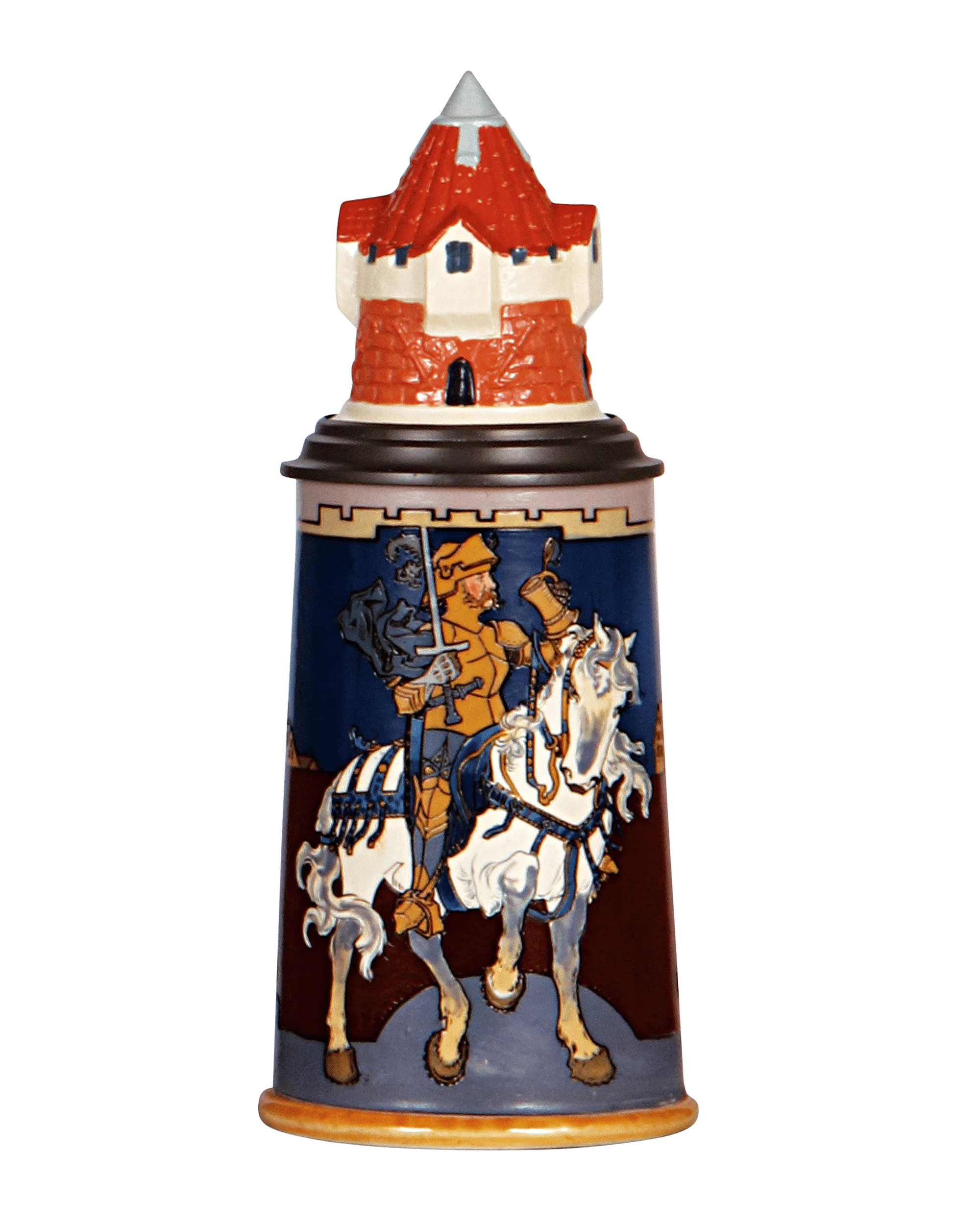 Medieval Knight Mettlach Beer Stein - Image 2