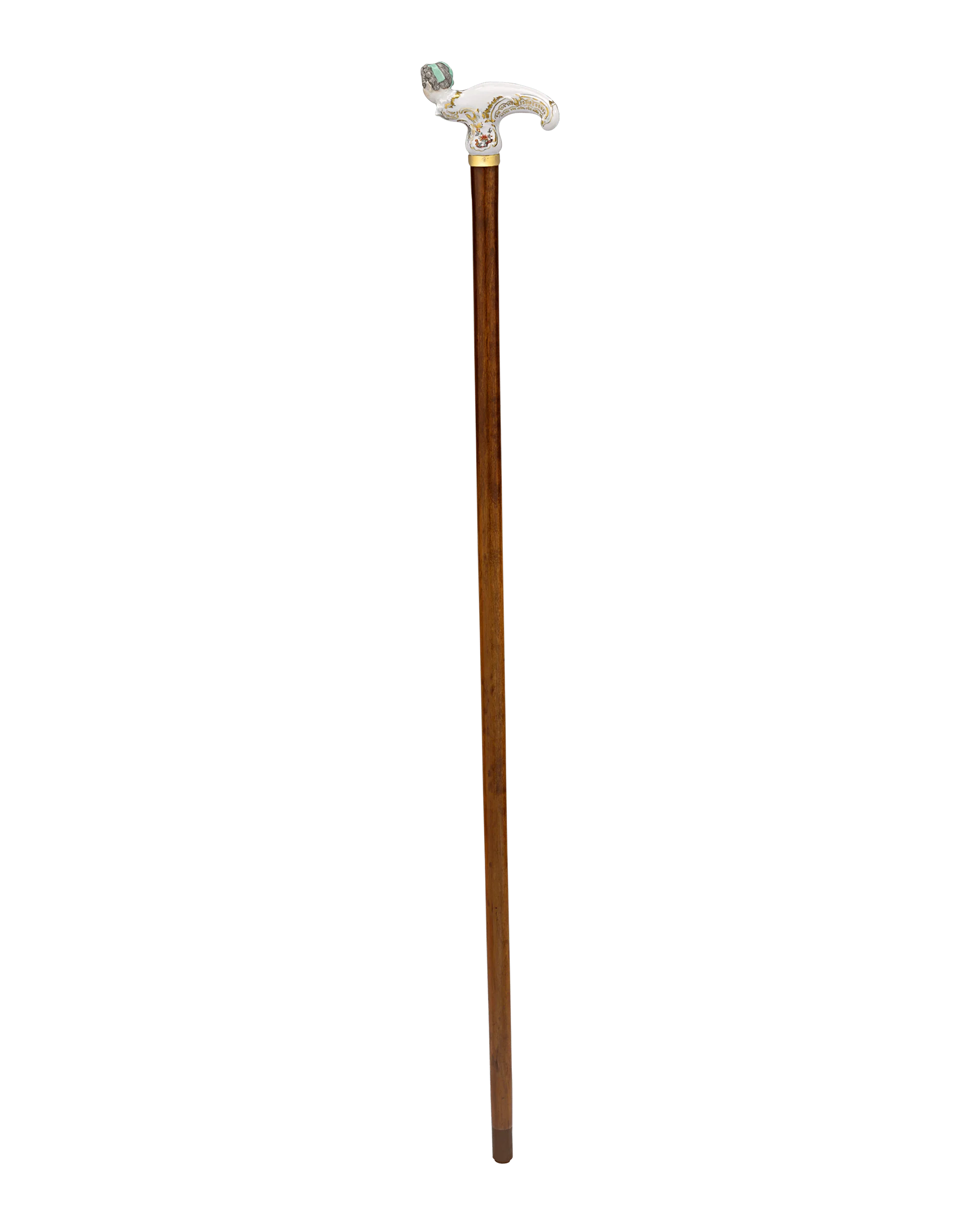 Meissen Figural Cane - Image 5