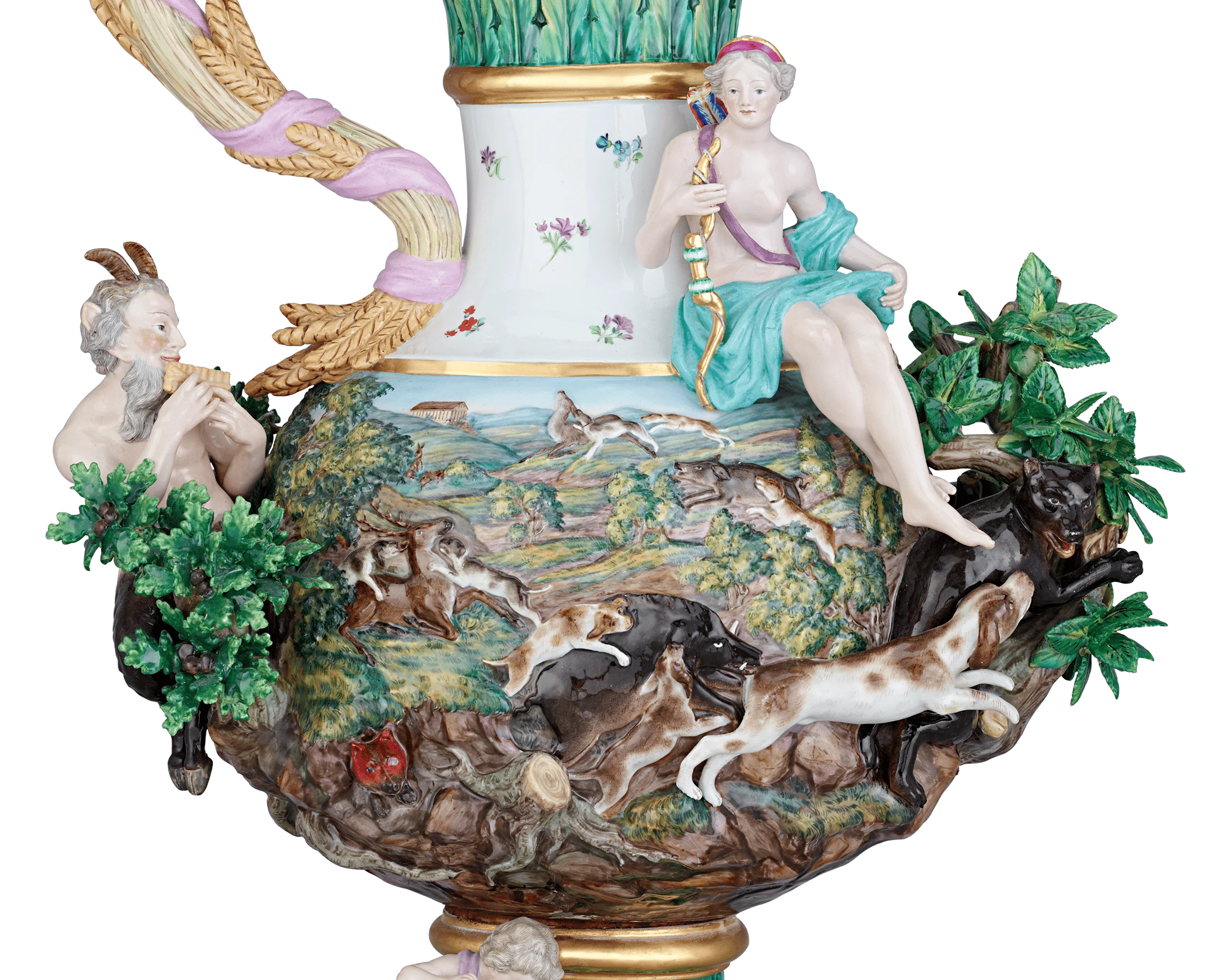 Meissen Four Elements Porcelain Ewers - Image 7