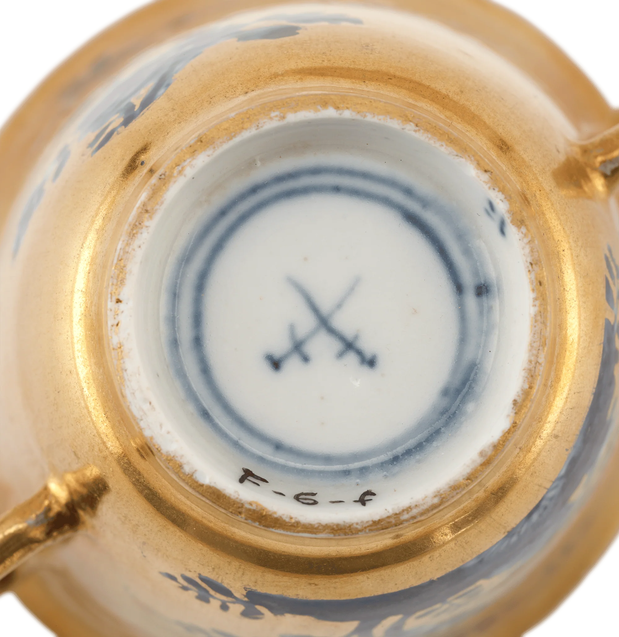 Meissen Gilt Traveling Tea Service - Image 6