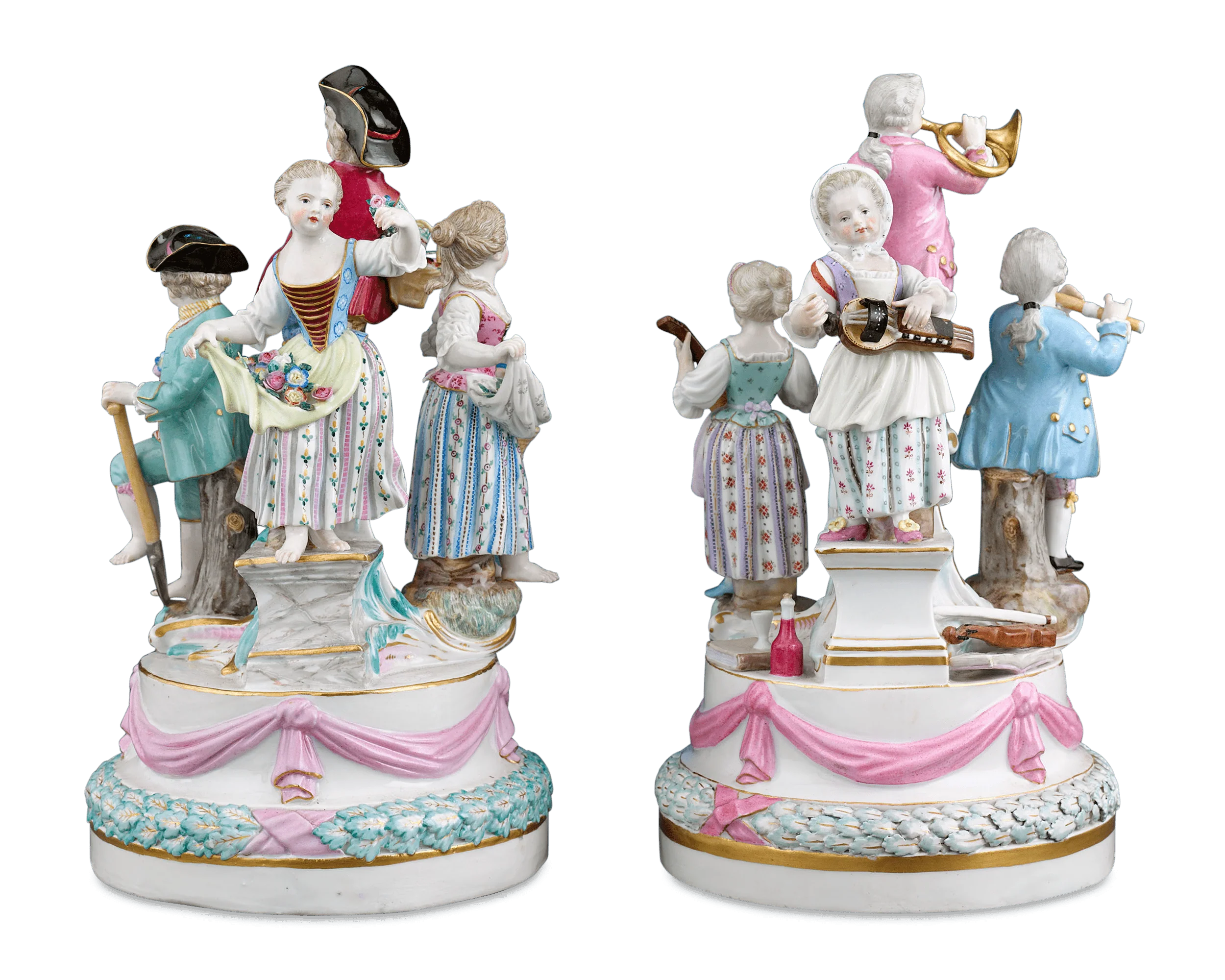 Meissen Porcelain Revelry Groups - Image 2