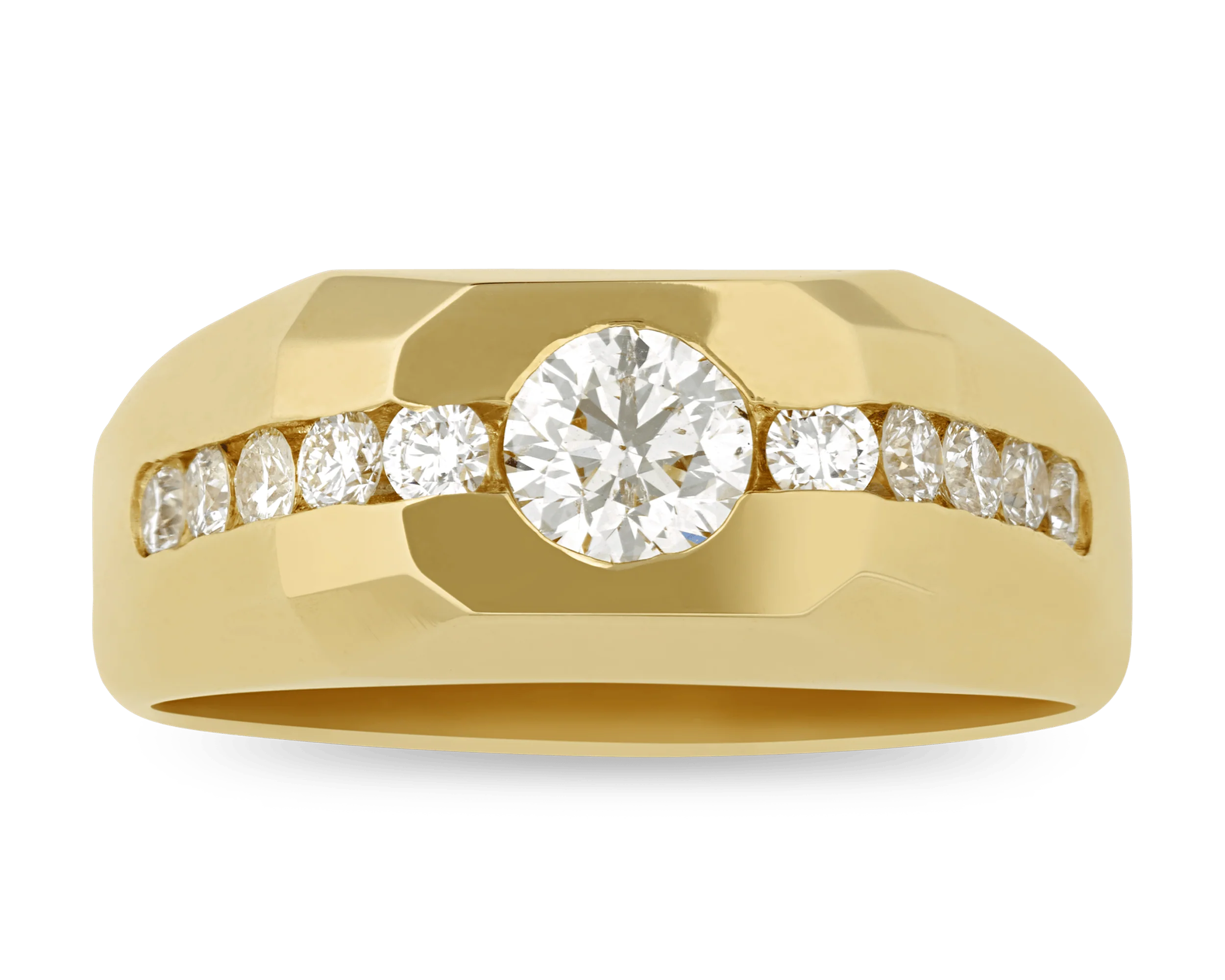 Men's Diamond Ring, 1.35 Carats