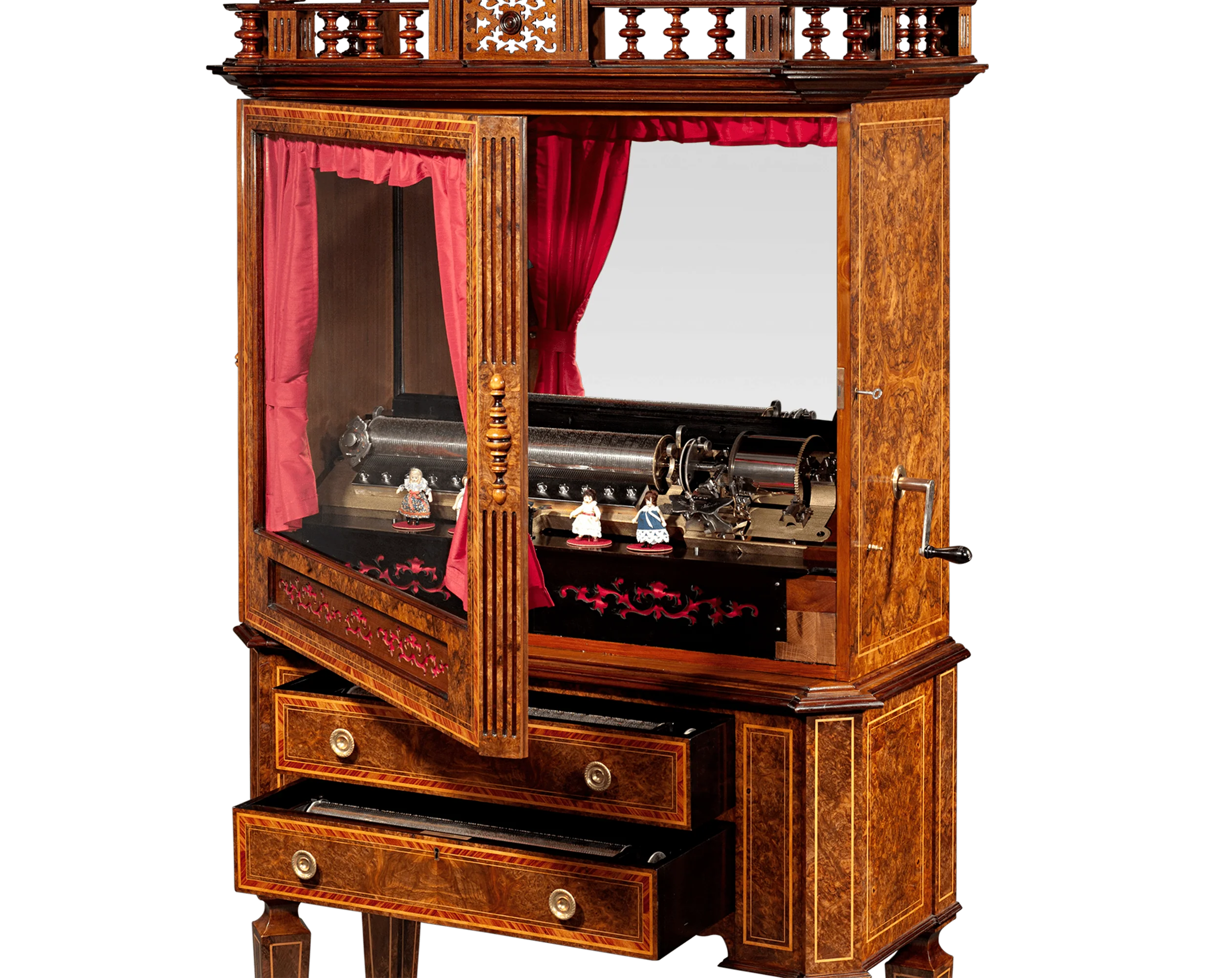 Mermod Fréres Station Cylinder Music Box - Image 3