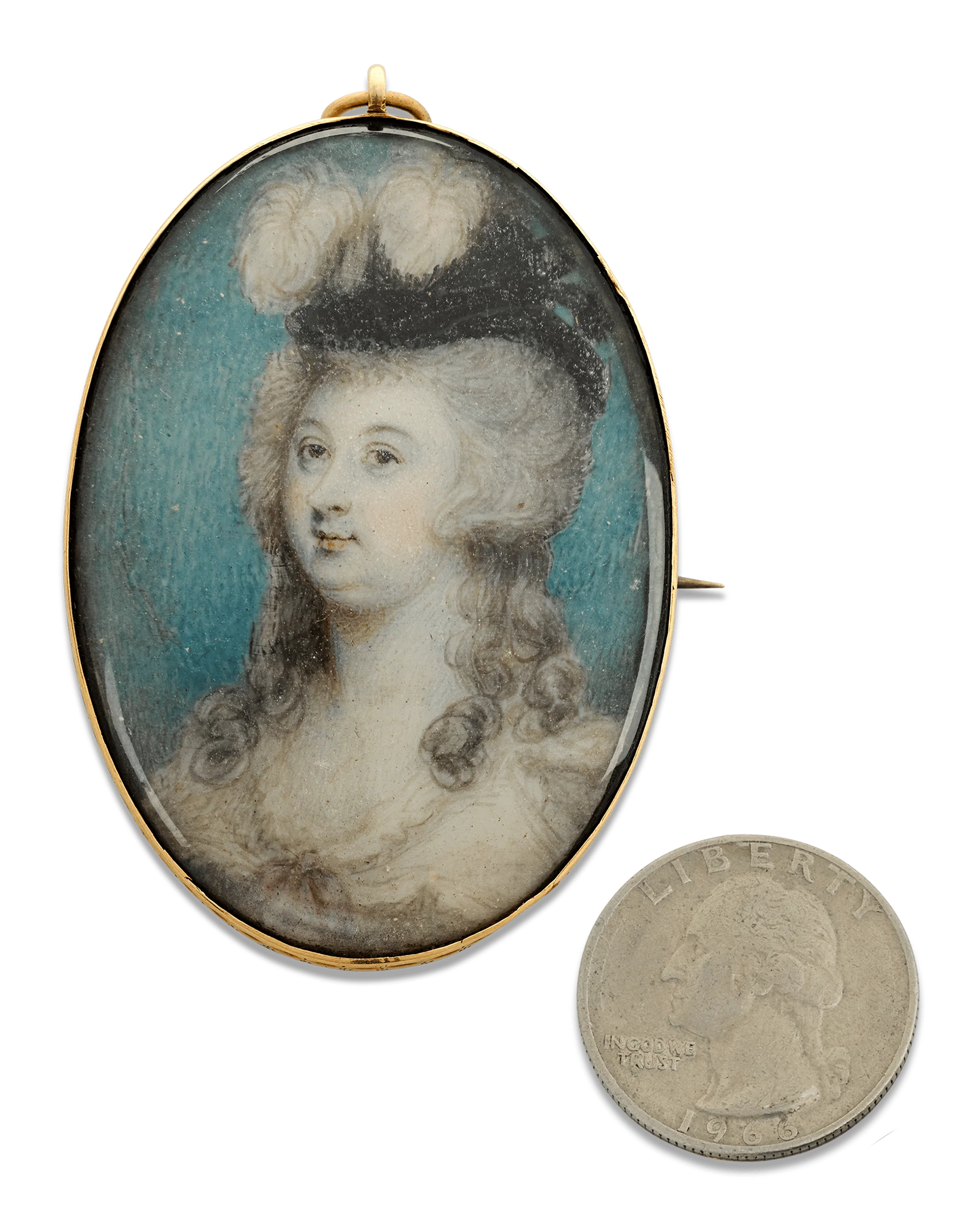 Miniature Portrait by William Dunlap - Image 2