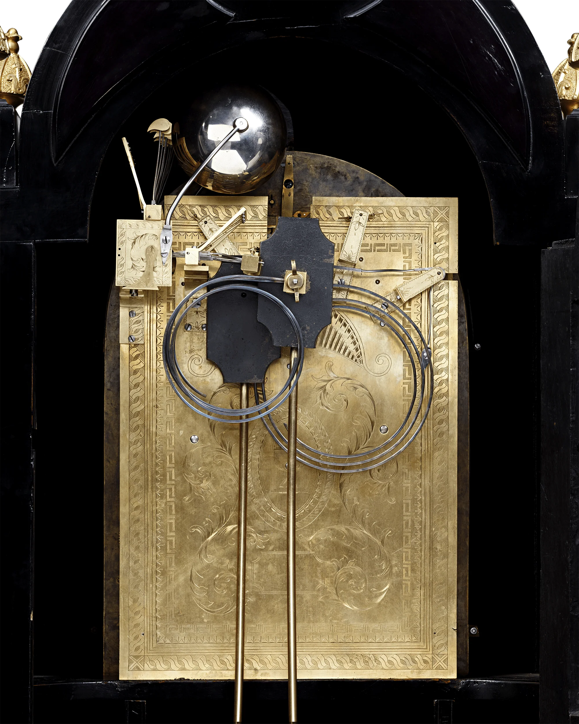 Monumental Three-Train Bracket Clock by J.C. Jennens & Sons - Image 5