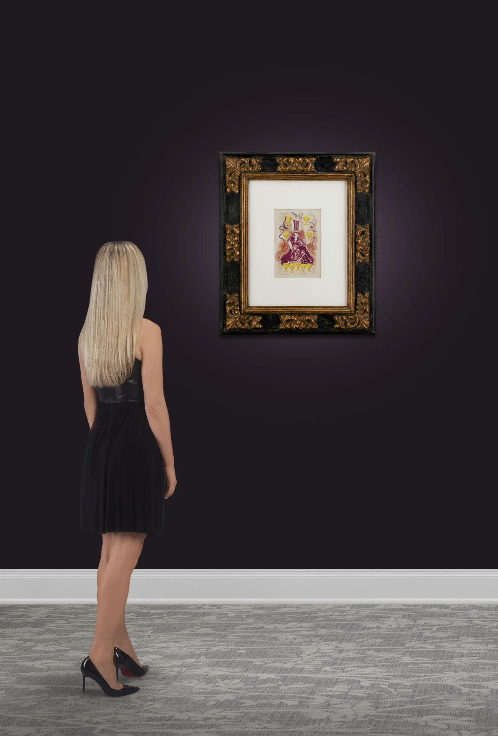 Nine of Cups by Salvador Dalí - Image 4