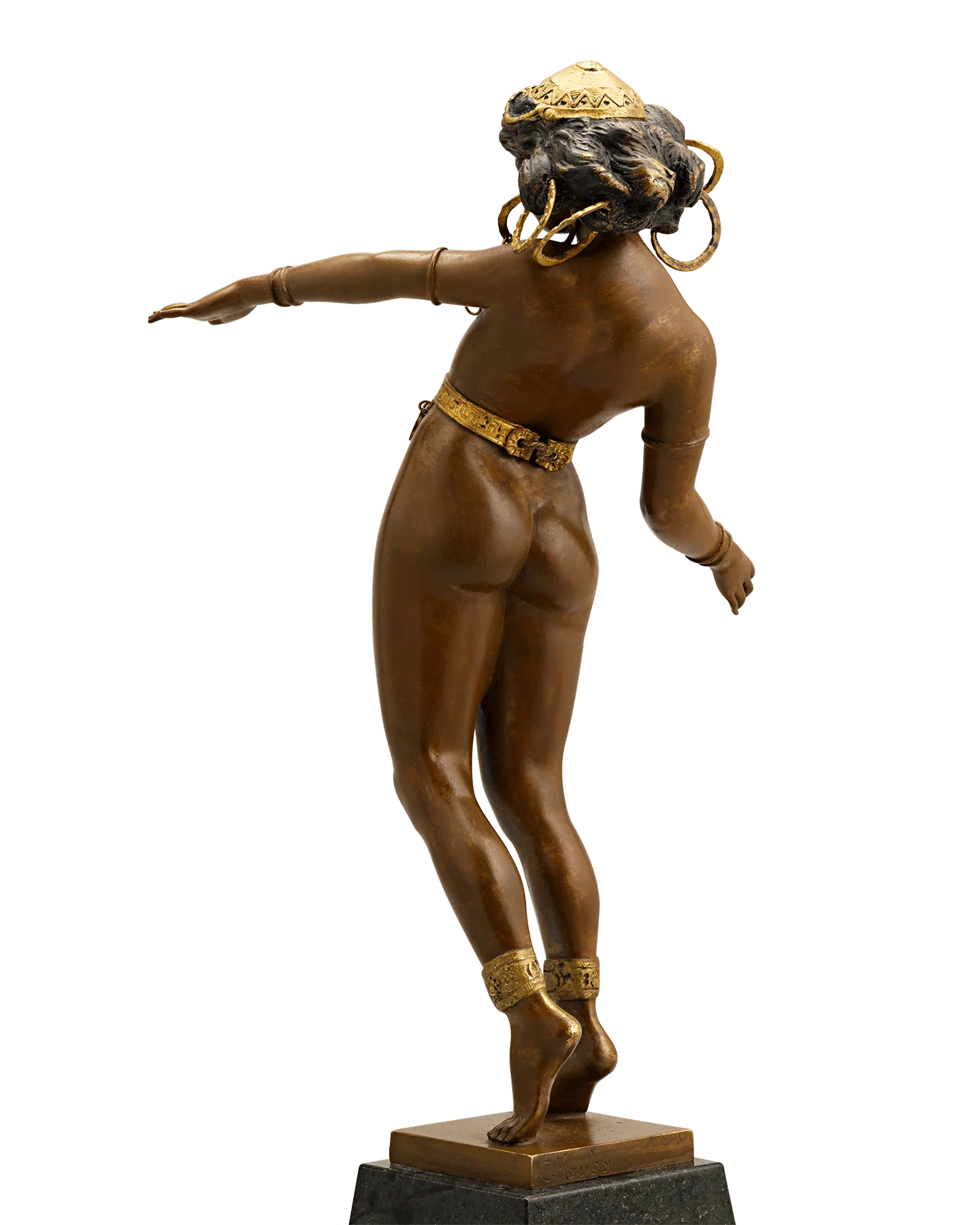 Nubian Dancer by Carl Kauba - Image 4