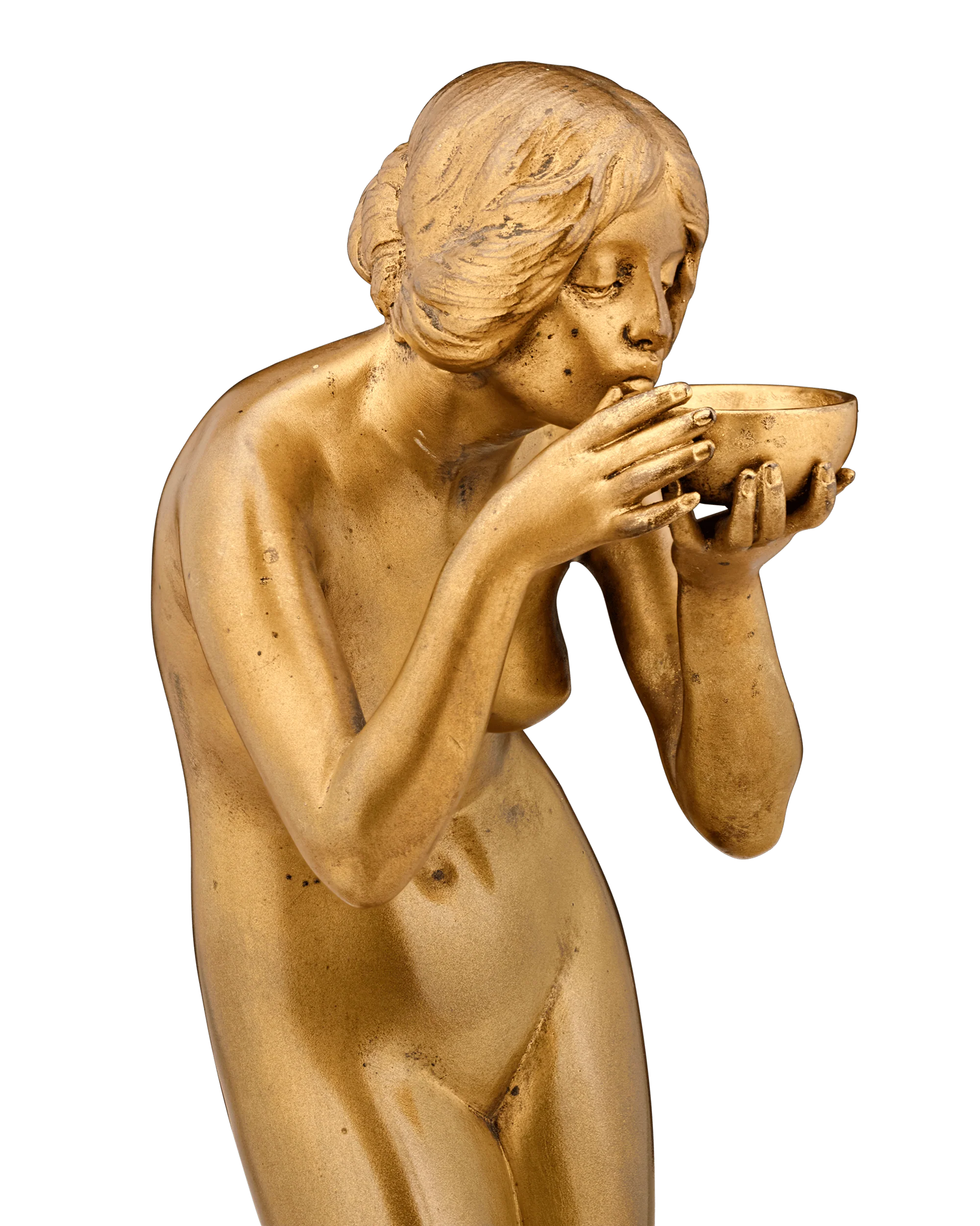 Nude Drinking from a Bowl by Victor Heinrich Seifert - Image 5