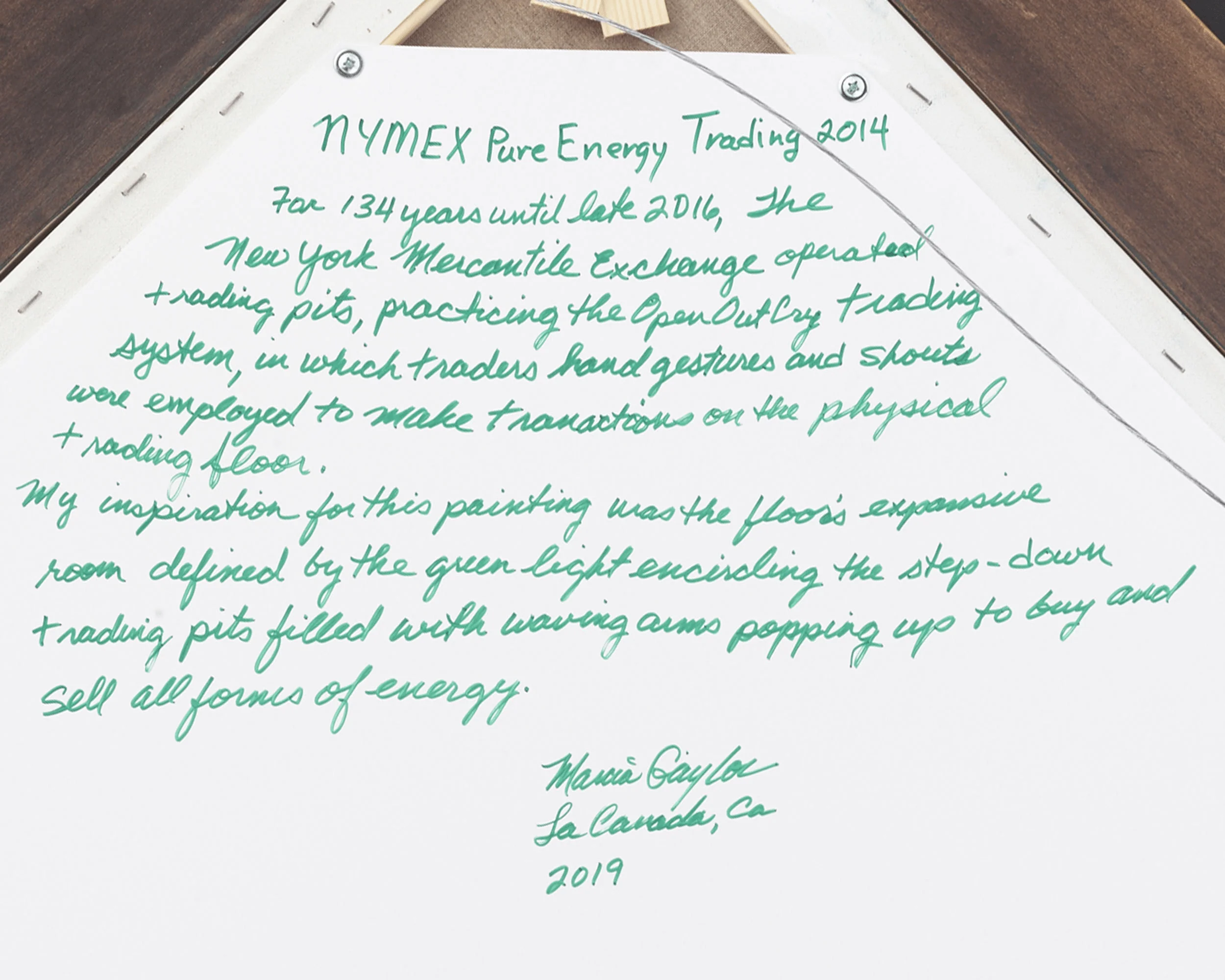 NYMEX Pure Energy Trading by Marcia Gaylor - Image 4