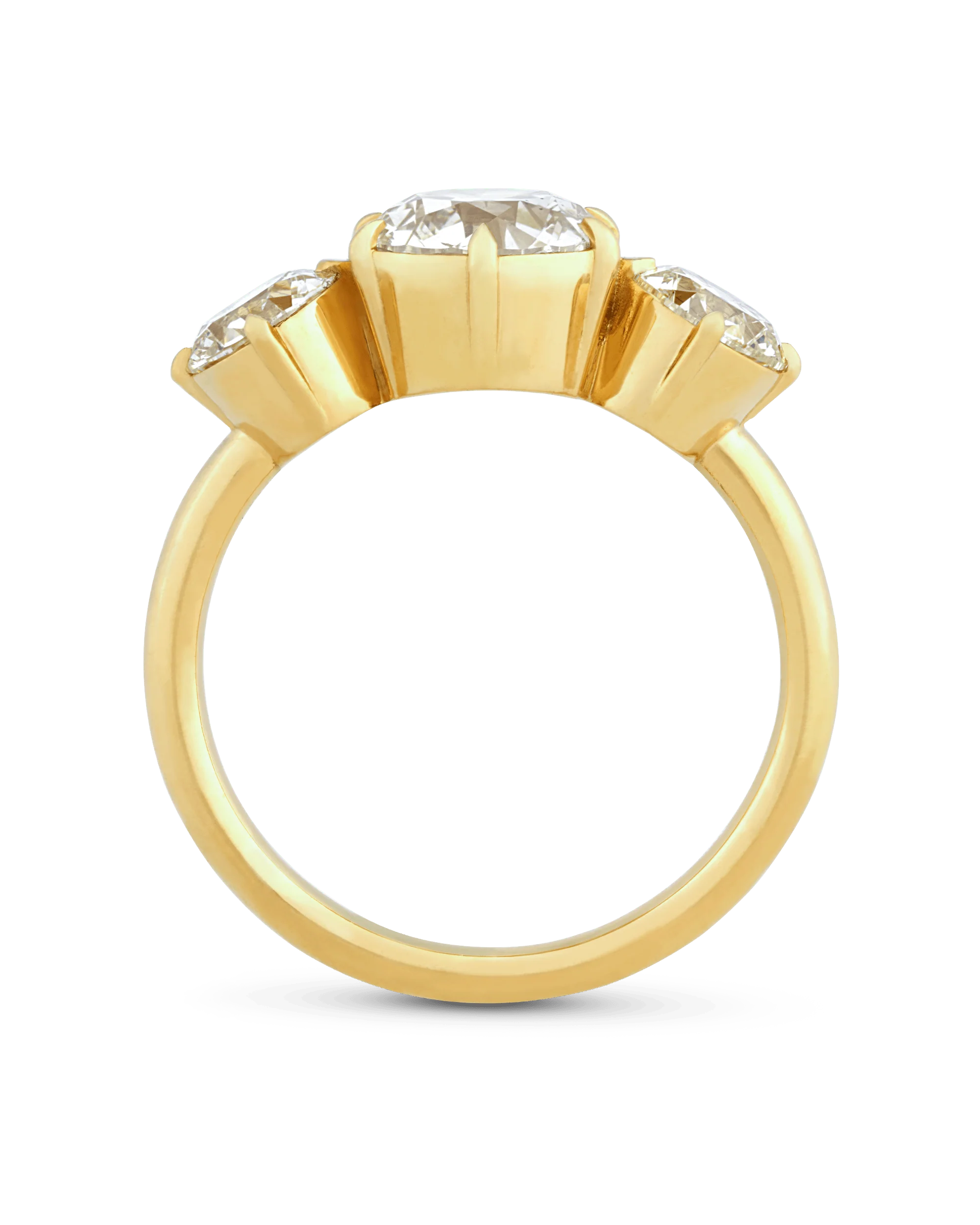 Old European Cut Diamond Ring, 2.53 Carats - Image 2