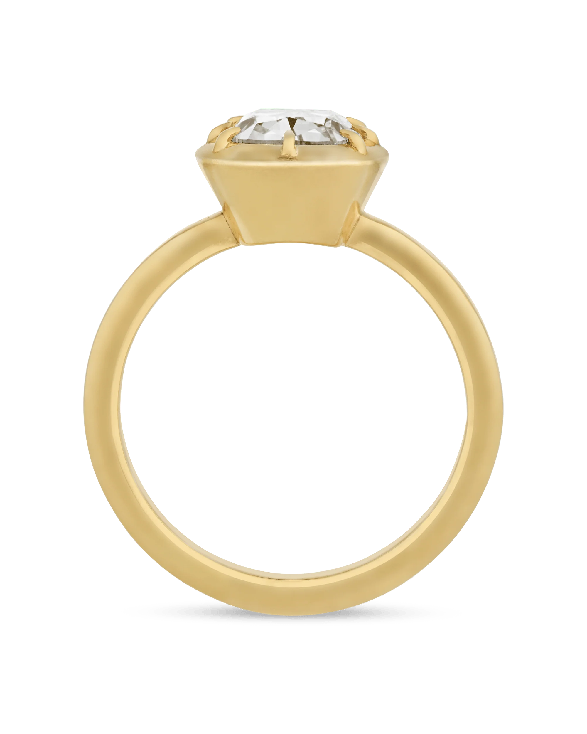 Old Mine Cut Diamond Ring, 1.63 Carats - Image 2