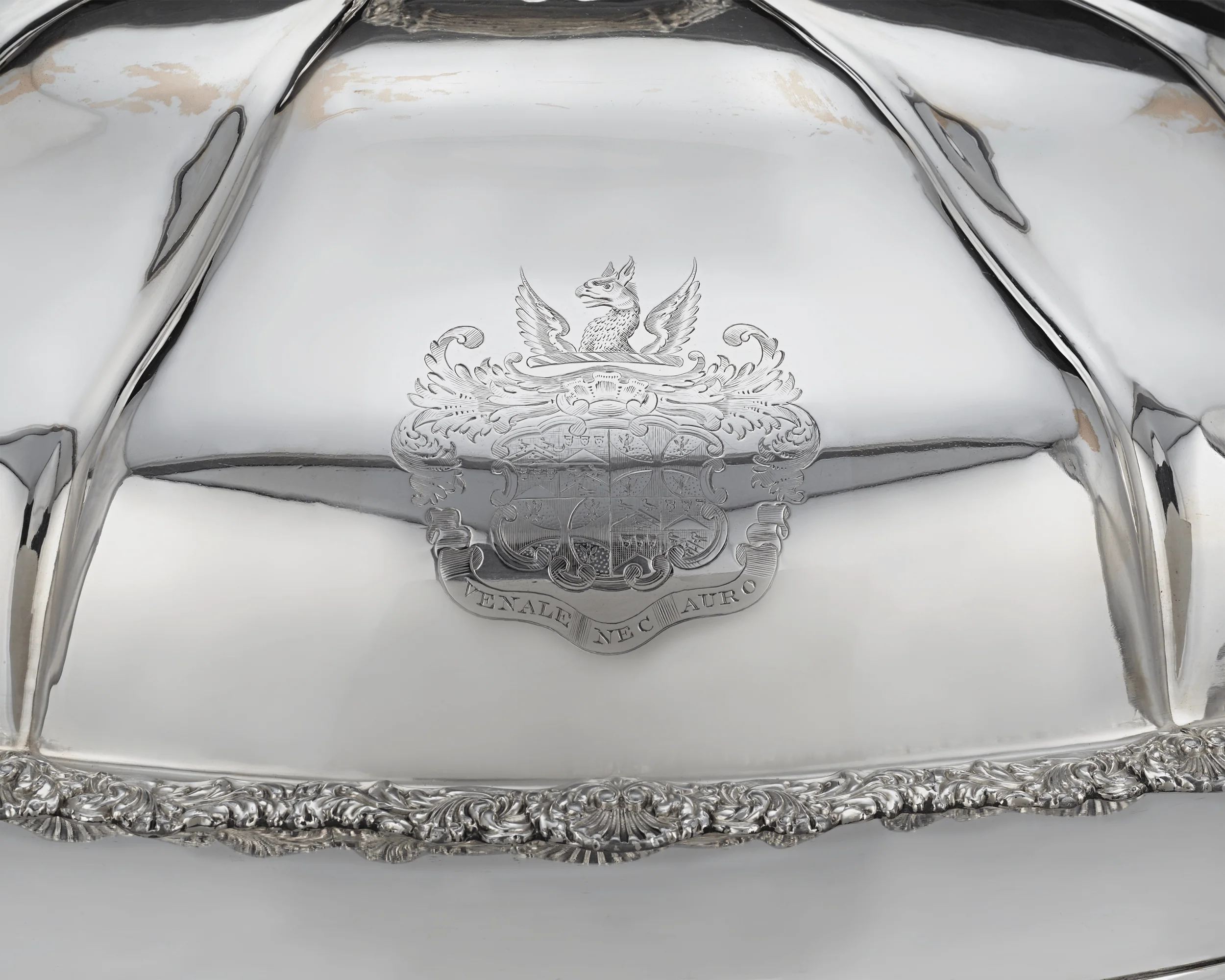 Old Sheffield Silver Plate Venison Dish with Cover - Image 3