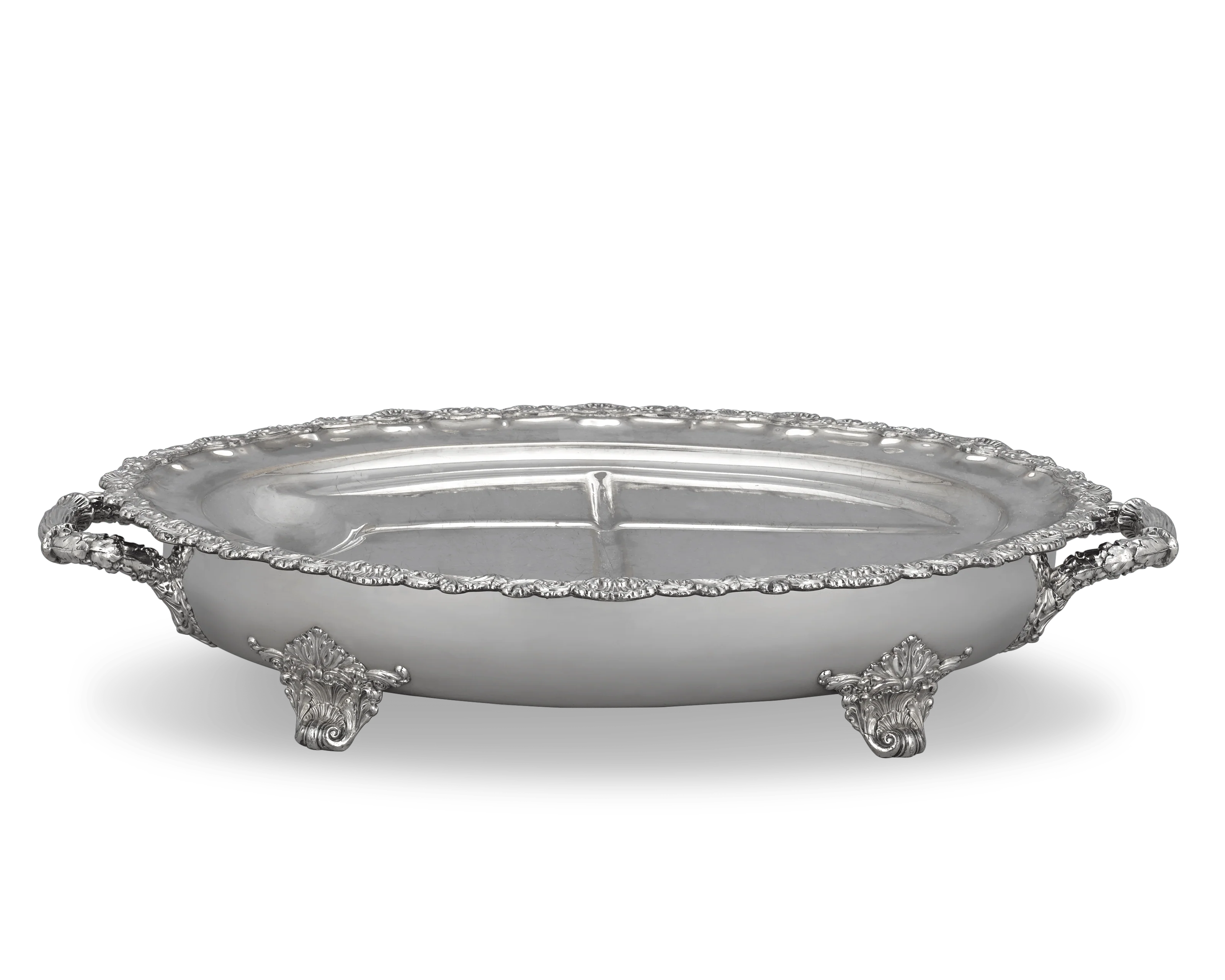 Old Sheffield Silver Plate Venison Dish with Cover - Image 4